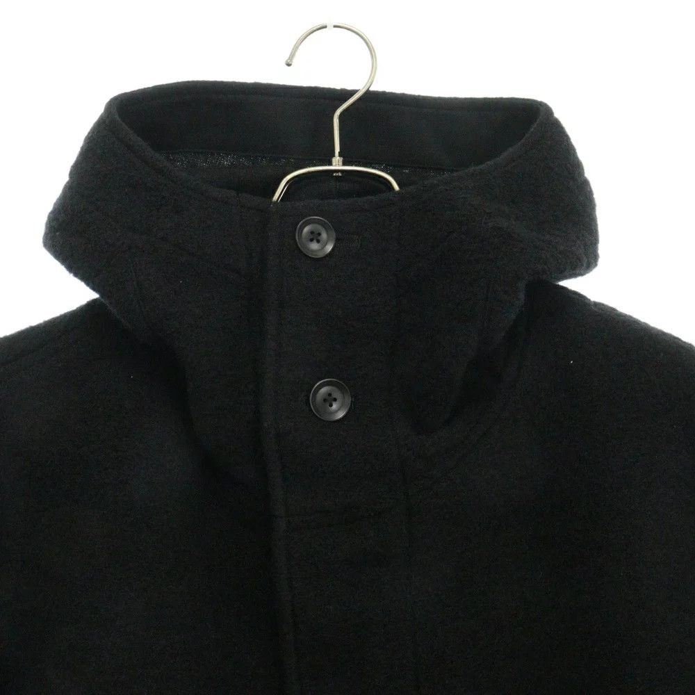 Yohji Yamamoto Yohji Yamamoto POUR HOMME 21AW HOODED FASTENER COAT Size US S / EU 44-46 / 1 - 3 Thumbnail
