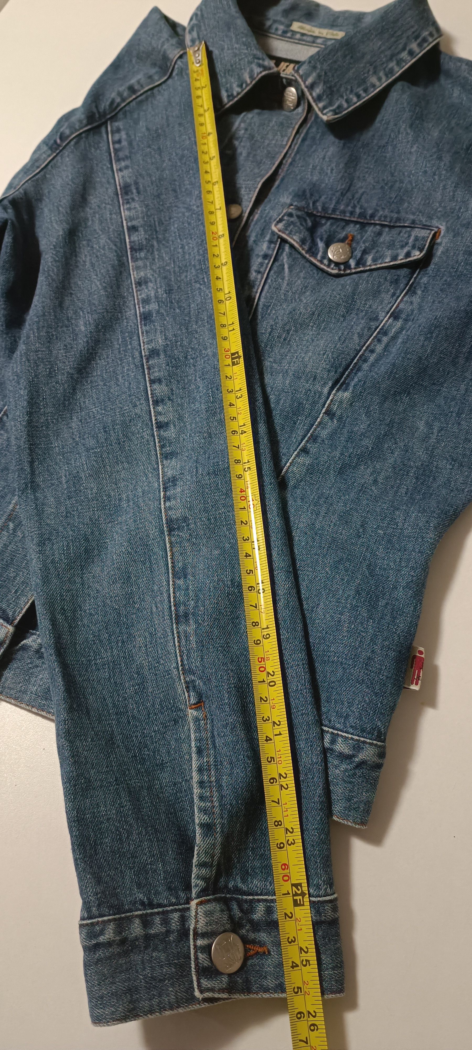 Jean Paul Gaultier 90's - JPG Jeans denim jacket Size L / US 10 / IT 46 - 14 Thumbnail