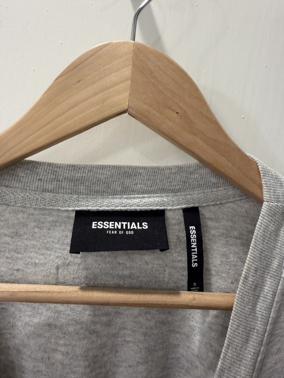 Essentials Essentials Gray T-Shirt Size US S / EU 44-46 / 1 - 2 Thumbnail