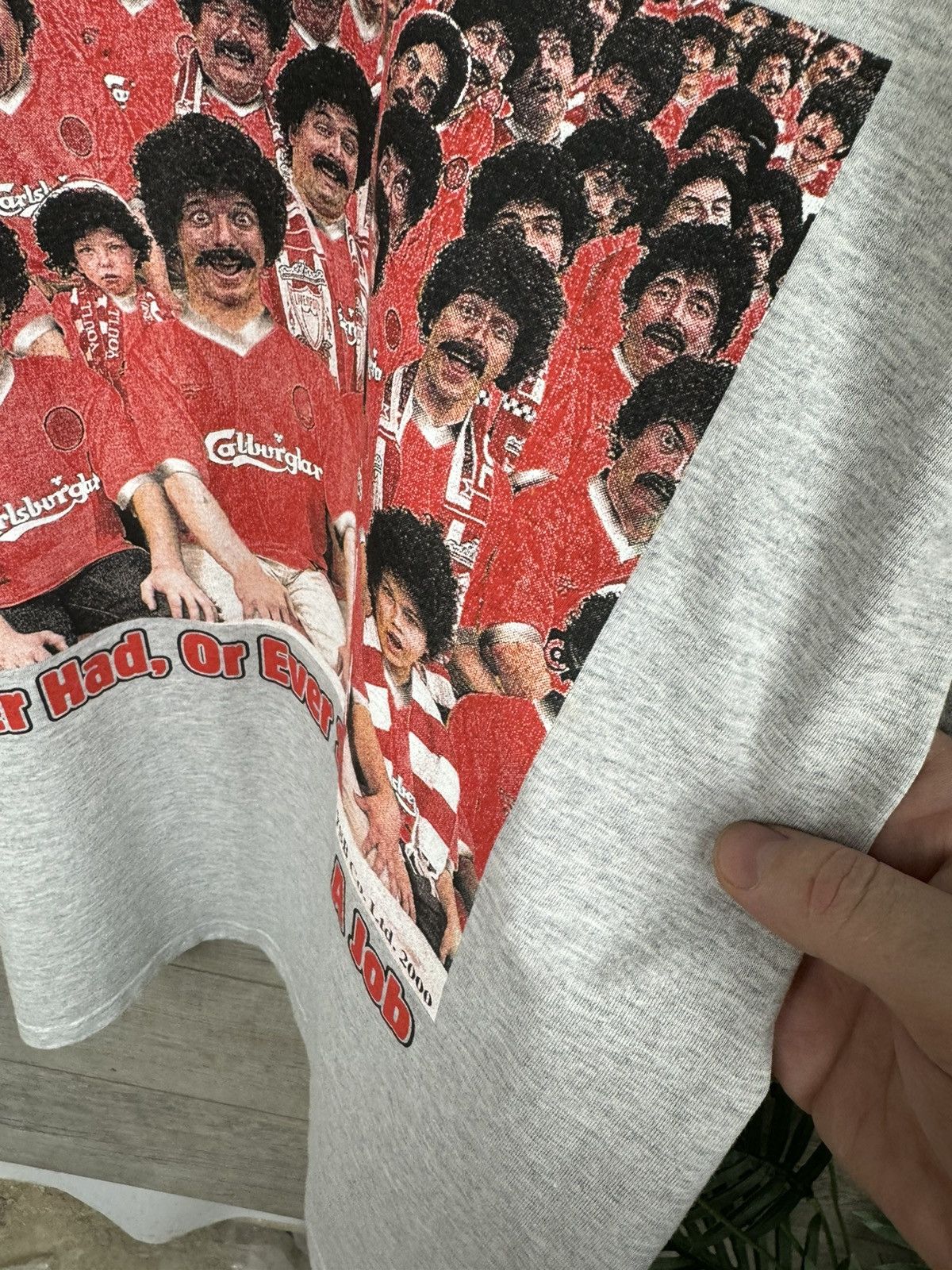 Vintage VINTAGE SHIRT 2000 WE 8 SCOUSERS STAND UP IF YOU HAVE A JOB Size US XL / EU 56 / 4 - 11 Thumbnail