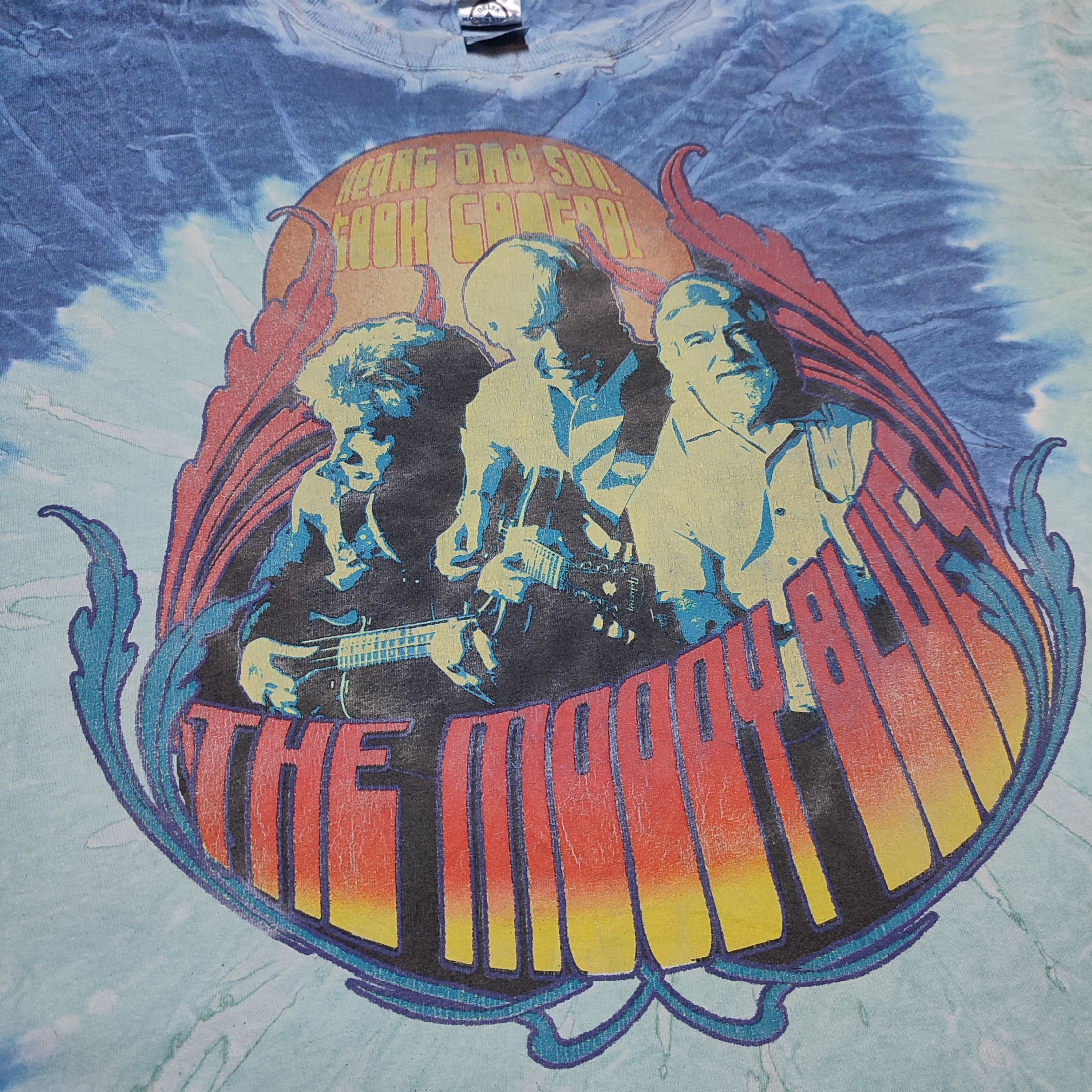 Band Tees × Grateful Dead × Vintage Vintage The Moody Blues T-shirt Size US XL / EU 56 / 4 - 3 Thumbnail