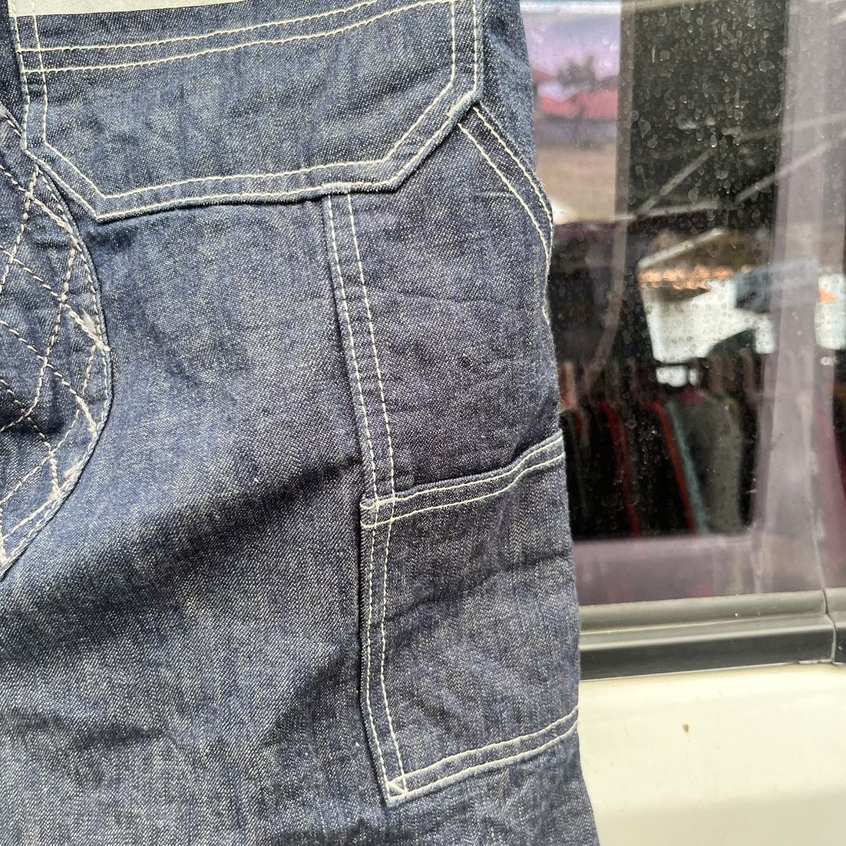 Momotaro Jeans Momotaro Jeans P128RP Double Hip Cropped Work Pants Size US 30 / EU 46 - 5 Thumbnail