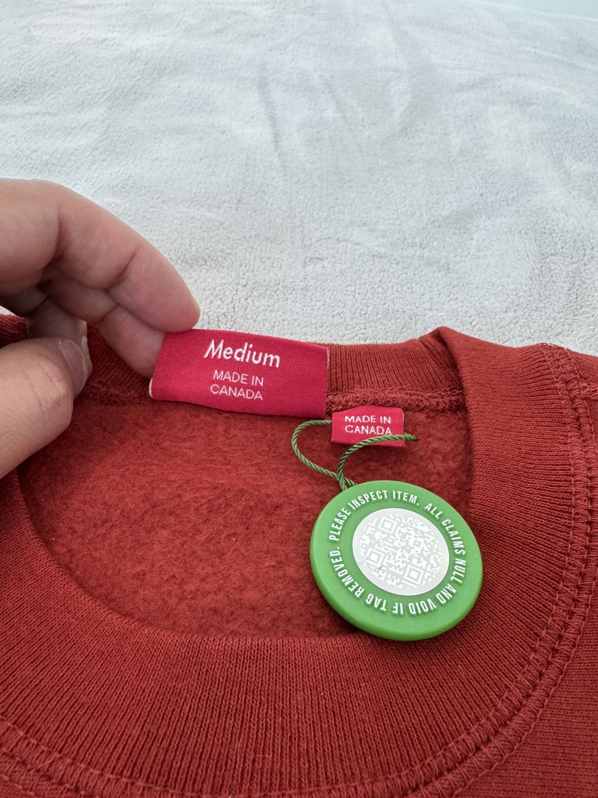 Supreme Supreme Box Logo Crewneck FW18 Size US M / EU 48-50 / 2 - 3 Thumbnail