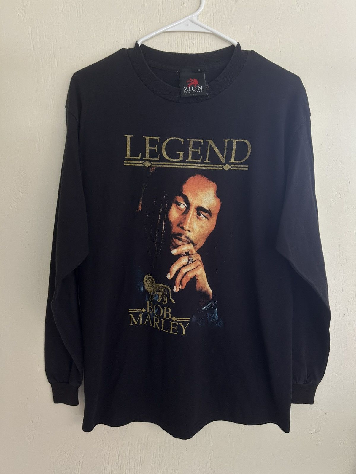 Zion Rootswear Bob Marley The Legend Zion Rootswear Longsleeve T-shirt Size US L / EU 52-54 / 3 - 1 Thumbnail
