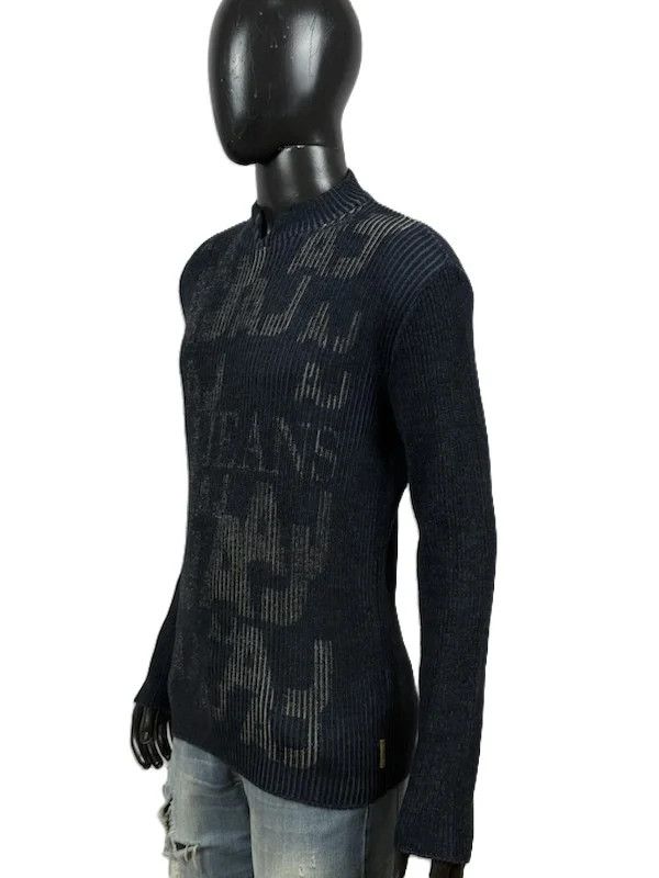 Armani Maglione Armani Jeans Uomo L Lana Cotone Logo Size US L / EU 52-54 / 3 - 6 Thumbnail