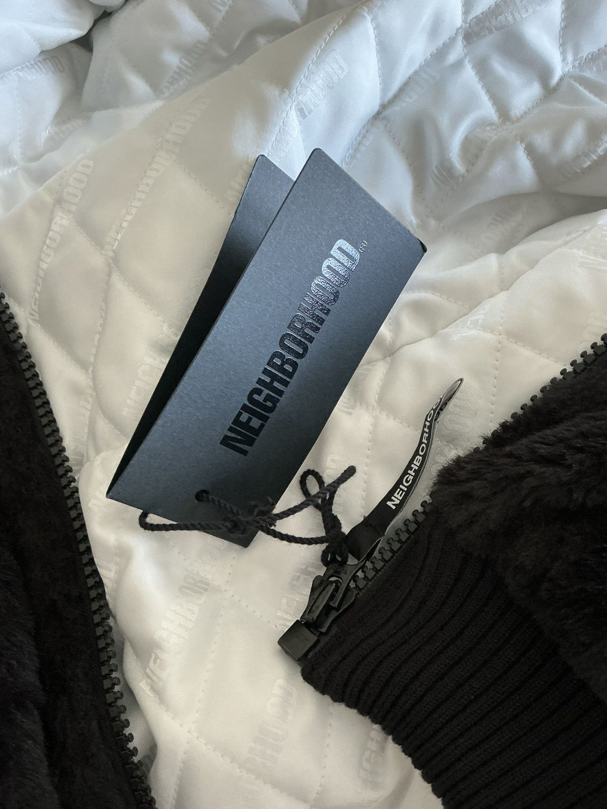 Neighborhood NEIGHBORHOOD FUR LOGO JACKET Black Size Large New Size US L / EU 52-54 / 3 - 12 Thumbnail