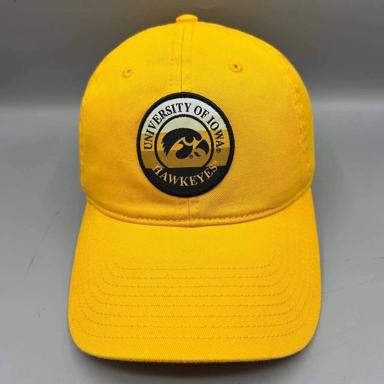 The Game Iowa Hawkeyes Hat Men Yellow NCAA The Game Strap Back Cotton Size ONE SIZE - 1 Thumbnail