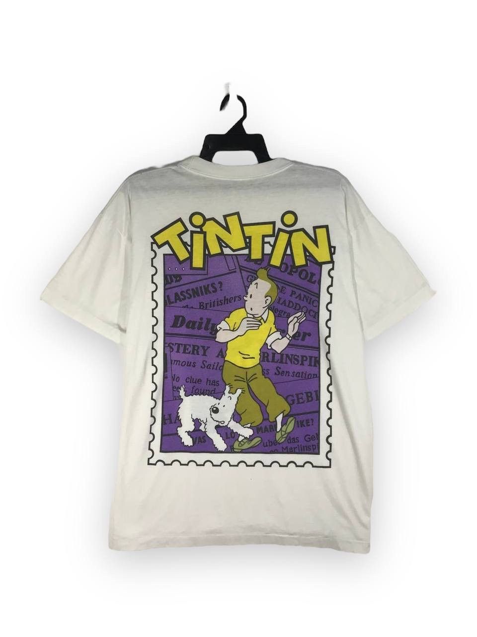 Vintage vintage The adventure of tin tin Size US L / EU 52-54 / 3 - 4 Thumbnail