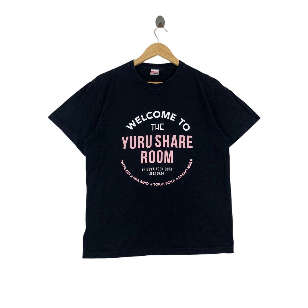 Japanese Brand YURU SHARE ROOM Shibuya Koen Dori Japanese Idol Merchandise Size US L / EU 52-54 / 3 - 1 Thumbnail