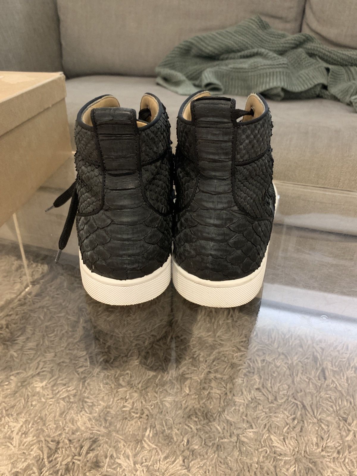 Christian Louboutin Christian Louboutin Rantus Orlato Python Sneakers Size US 10.5 / EU 43-44 - 6 Thumbnail