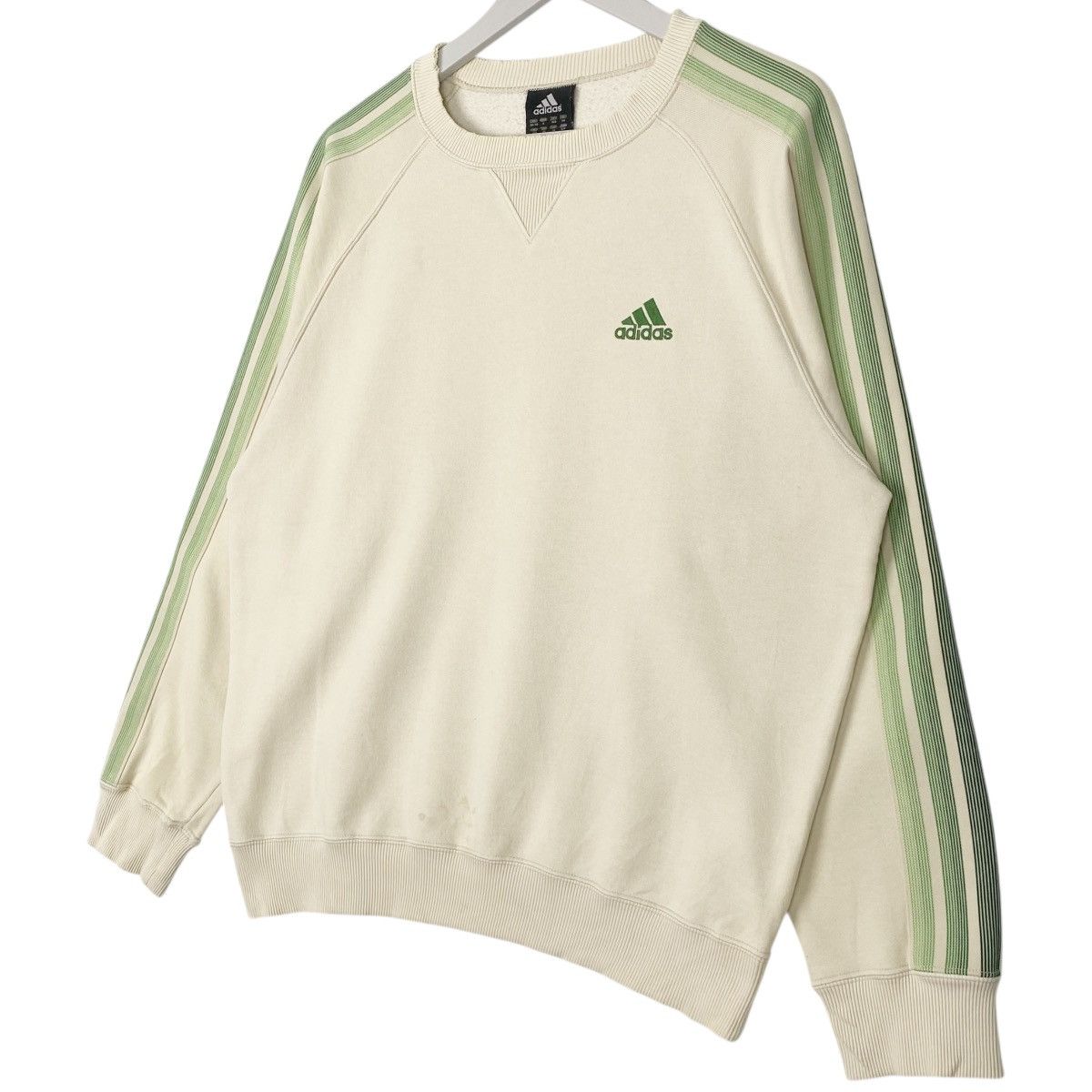 Vintage Vintage 90s Adidas Equipment Vneck Sweatshirt Small Logo Size US M / EU 48-50 / 2 - 2 Thumbnail