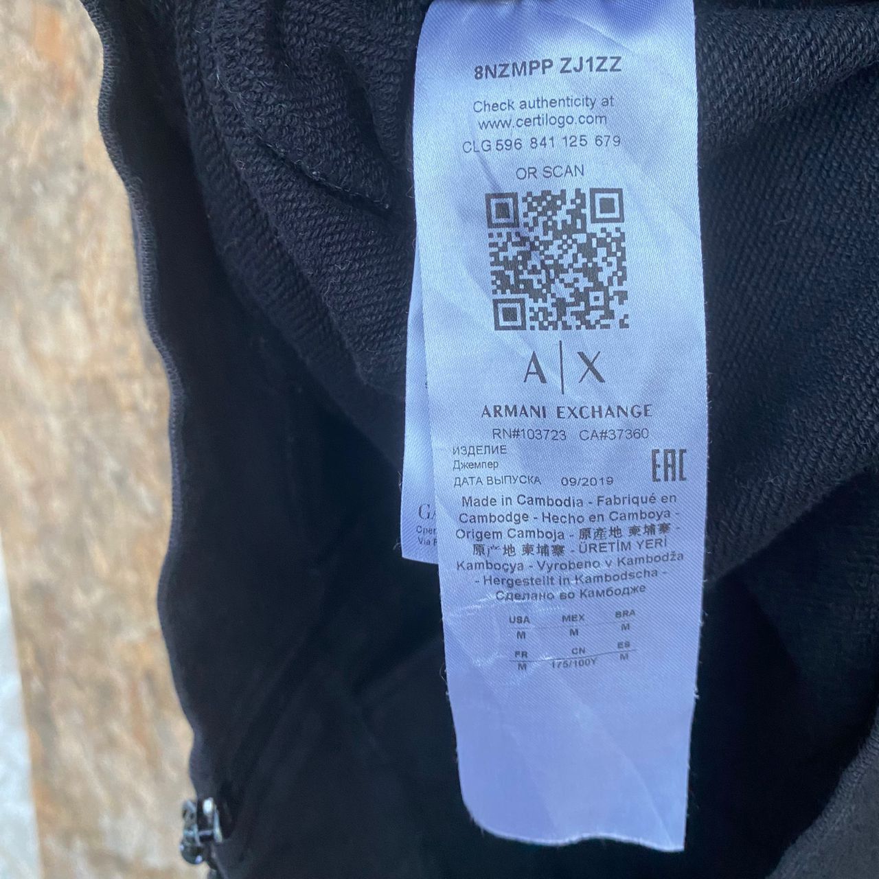 Armani Exchange Vintage Armani Exchange Hoodies Size US M / EU 48-50 / 2 - 8 Thumbnail