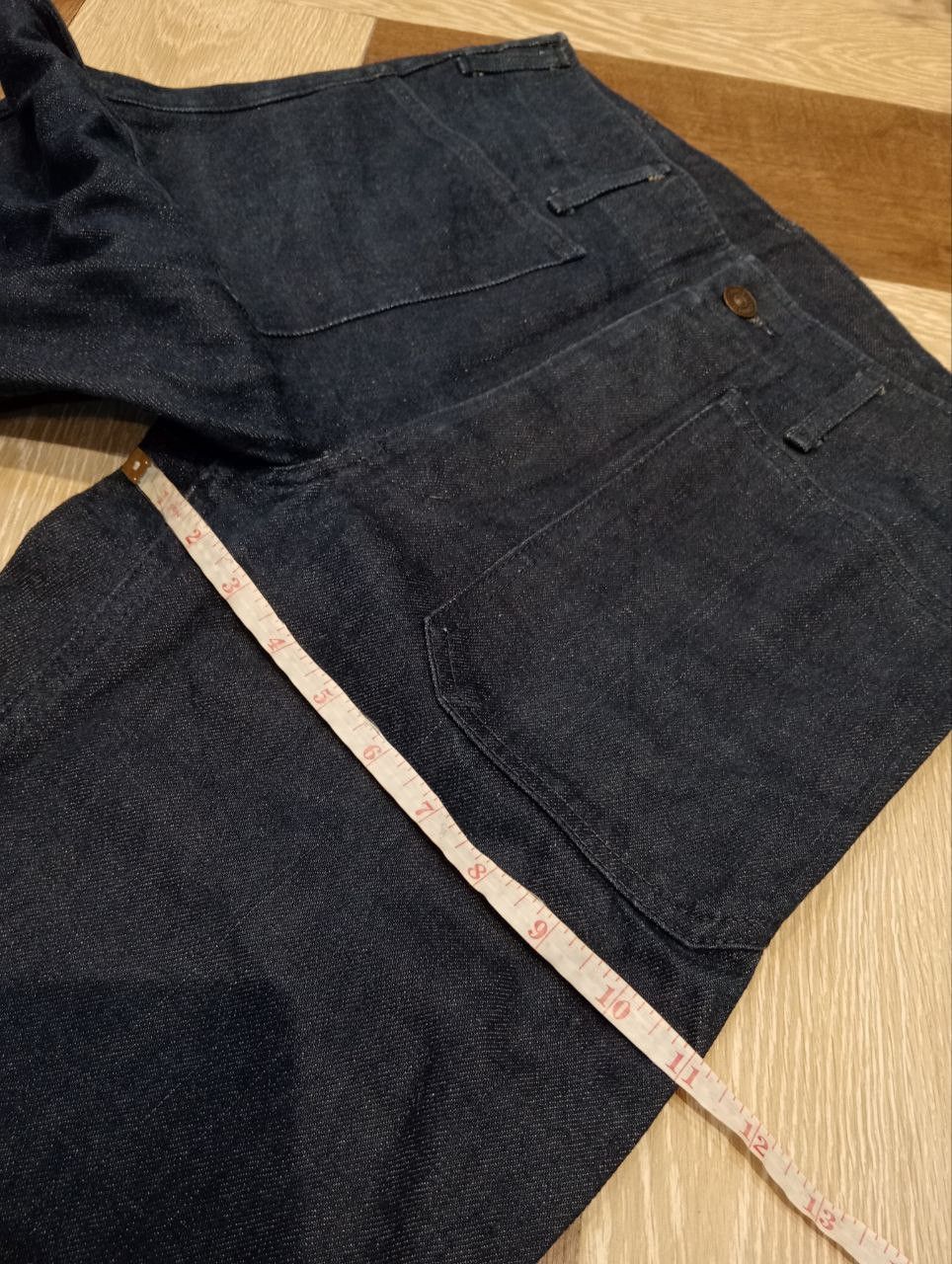 Visvim VISVIM VINTAGE DESIGN SELVEDGE BLUE DENIM FLARED PANTS Size US 31 - 17 Thumbnail