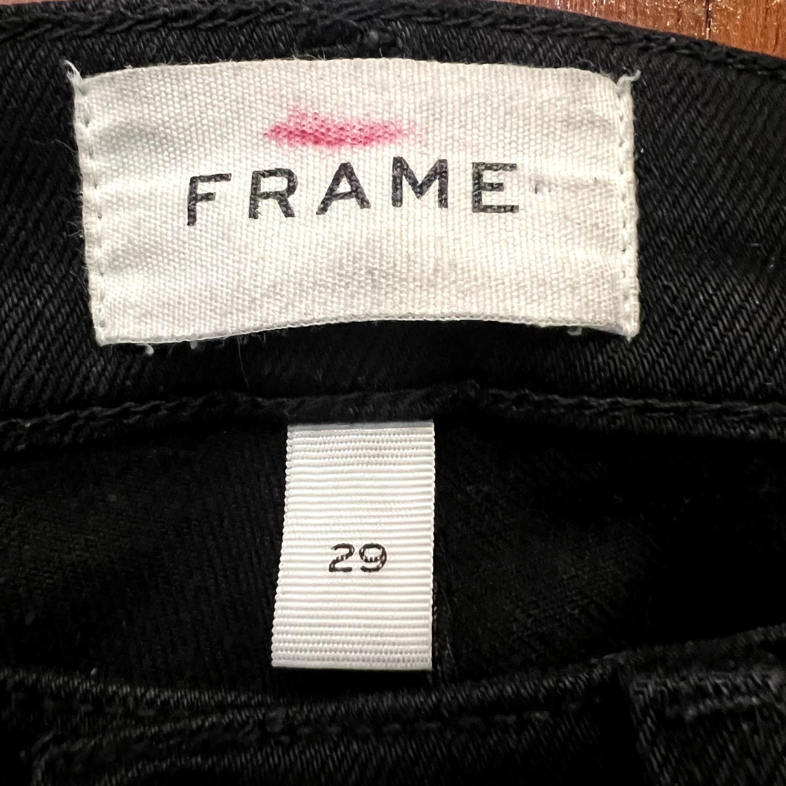 Frame frame L'Homme Slim jeans black size 29 cotton Size US 29 - 5 Thumbnail