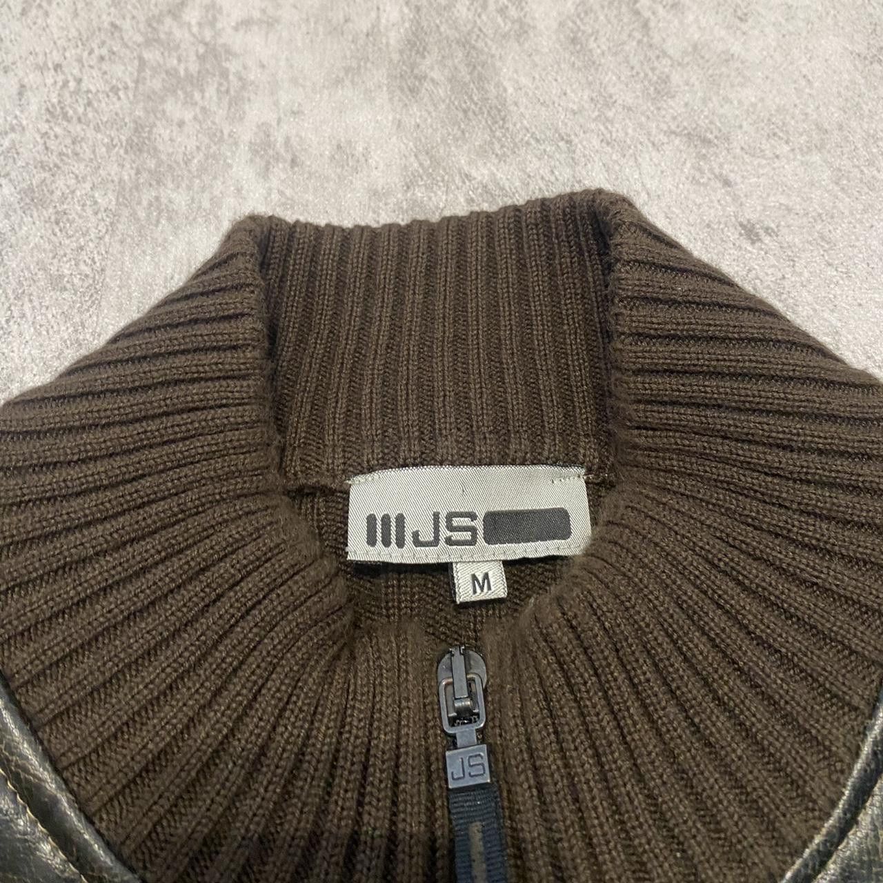 Other Wool y2k Sweater Vest Jacket Winter Leather rap hip hop Size M / US 6-8 / IT 42-44 - 4 Thumbnail