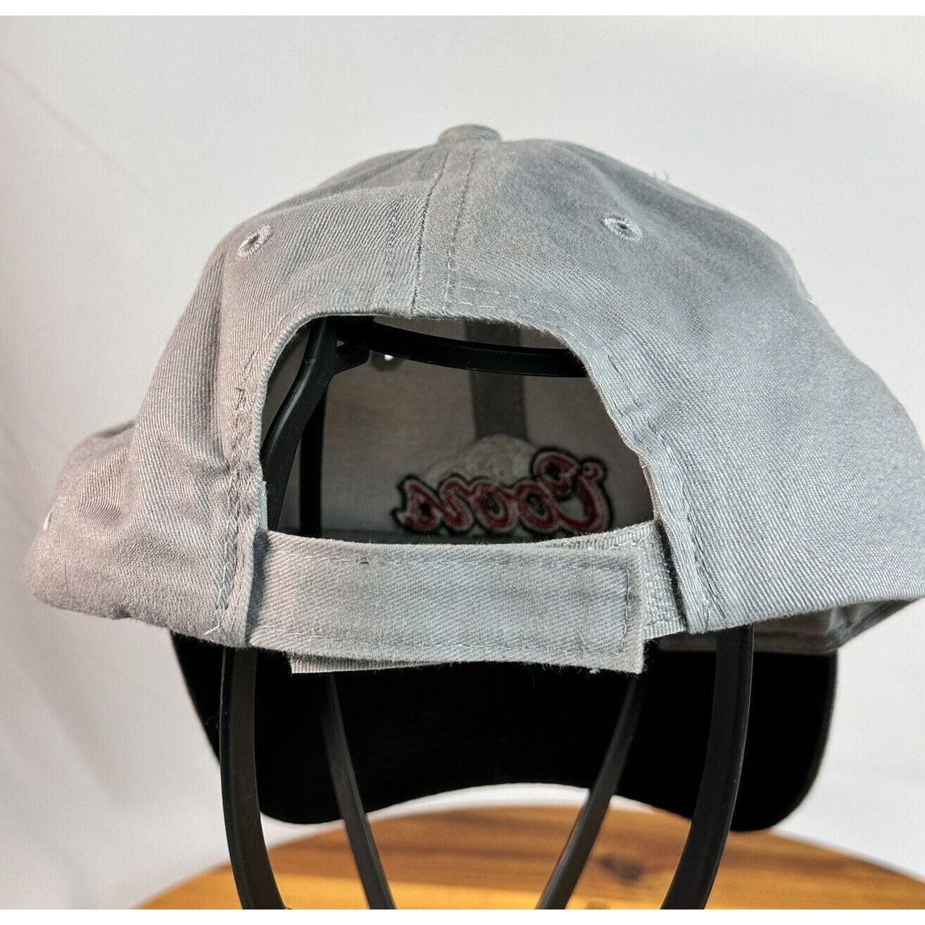 Other Coors Light Hat Cap Strapback Gray Red Embroidered Adjustabl Size ONE SIZE - 6 Thumbnail