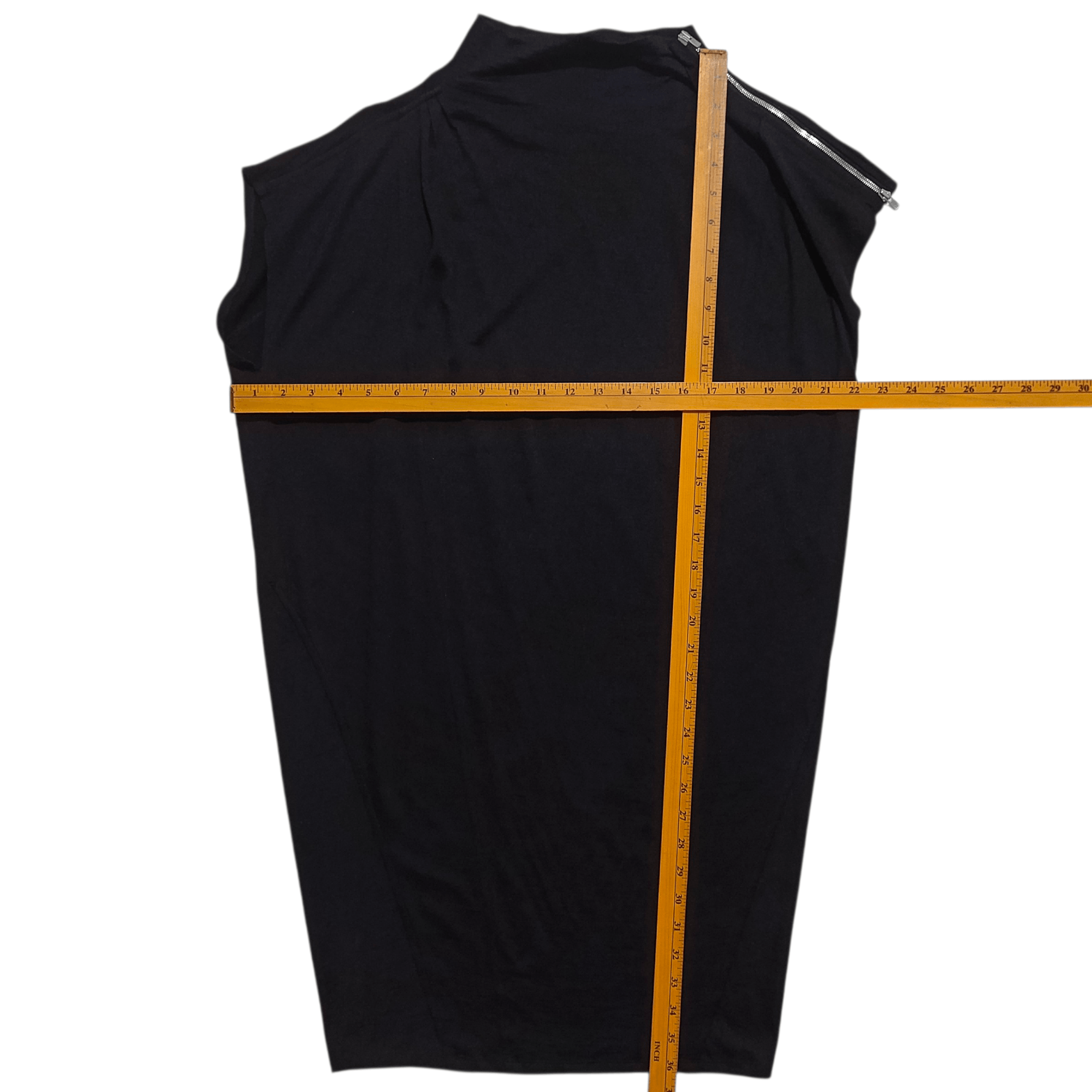 Helmut Lang Helmut Lang Wool Shoulder Zip Dress Size M / US 6-8 / IT 42-44 - 6 Thumbnail