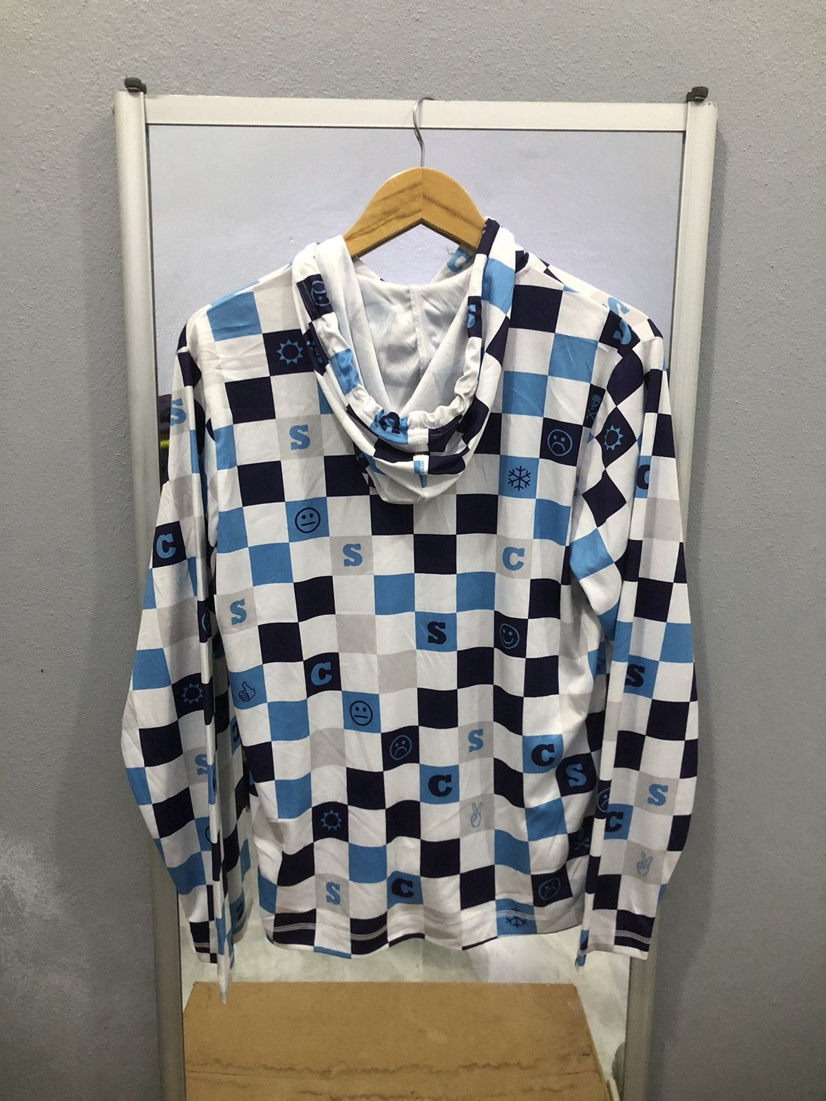 Other California Shore Checkered Surfing Pull-over Hoodie Size US S / EU 44-46 / 1 - 9 Thumbnail