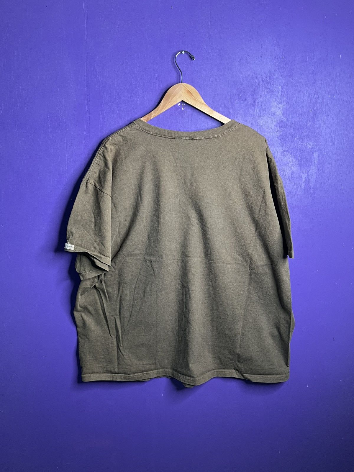 Carhartt × Vintage Vintage 90s Carhartt essential faded pocket tee Size US XXL / EU 58 / 5 - 2 Thumbnail