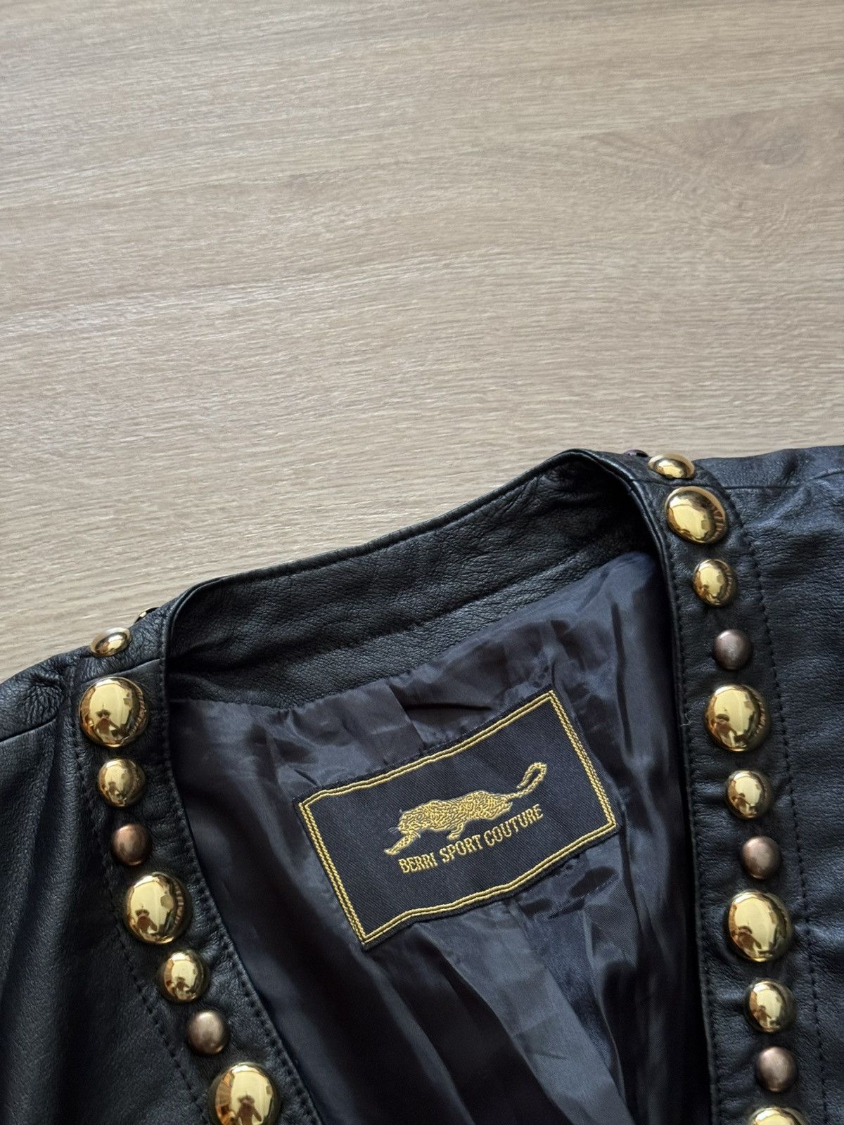 Genuine Leather Vintage 90’s Genuine Leather Women’s Couture Archival Jacket Size M / US 6-8 / IT 42-44 - 5 Thumbnail