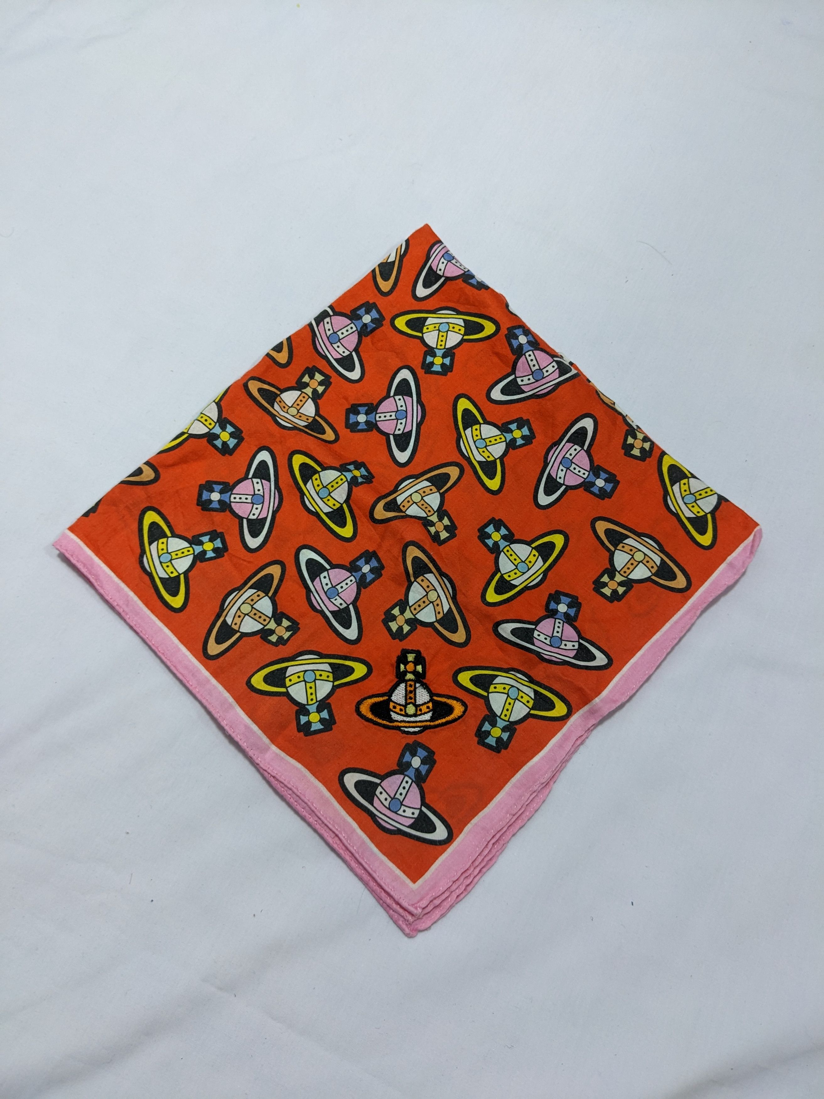 Designer × Vivienne Westwood Vivienne Westwood Monogram Pocket Square Size ONE SIZE - 1 Thumbnail