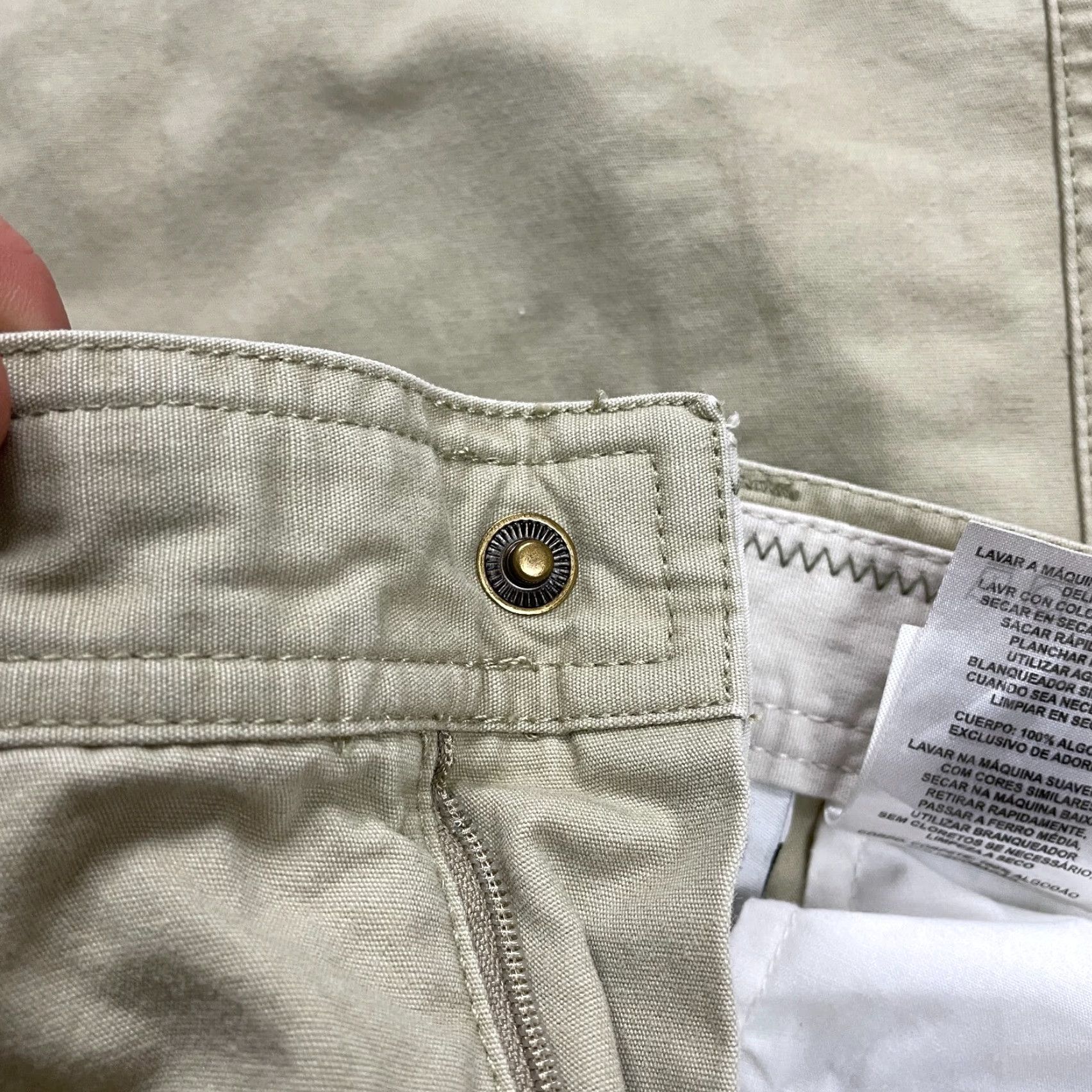 Vintage VINTAGE Columbia Men's Pants Size 34 Beige Workwear Canvas Carpenter Straight Leg Cotton Size US 34 / EU 50 - 7 Thumbnail