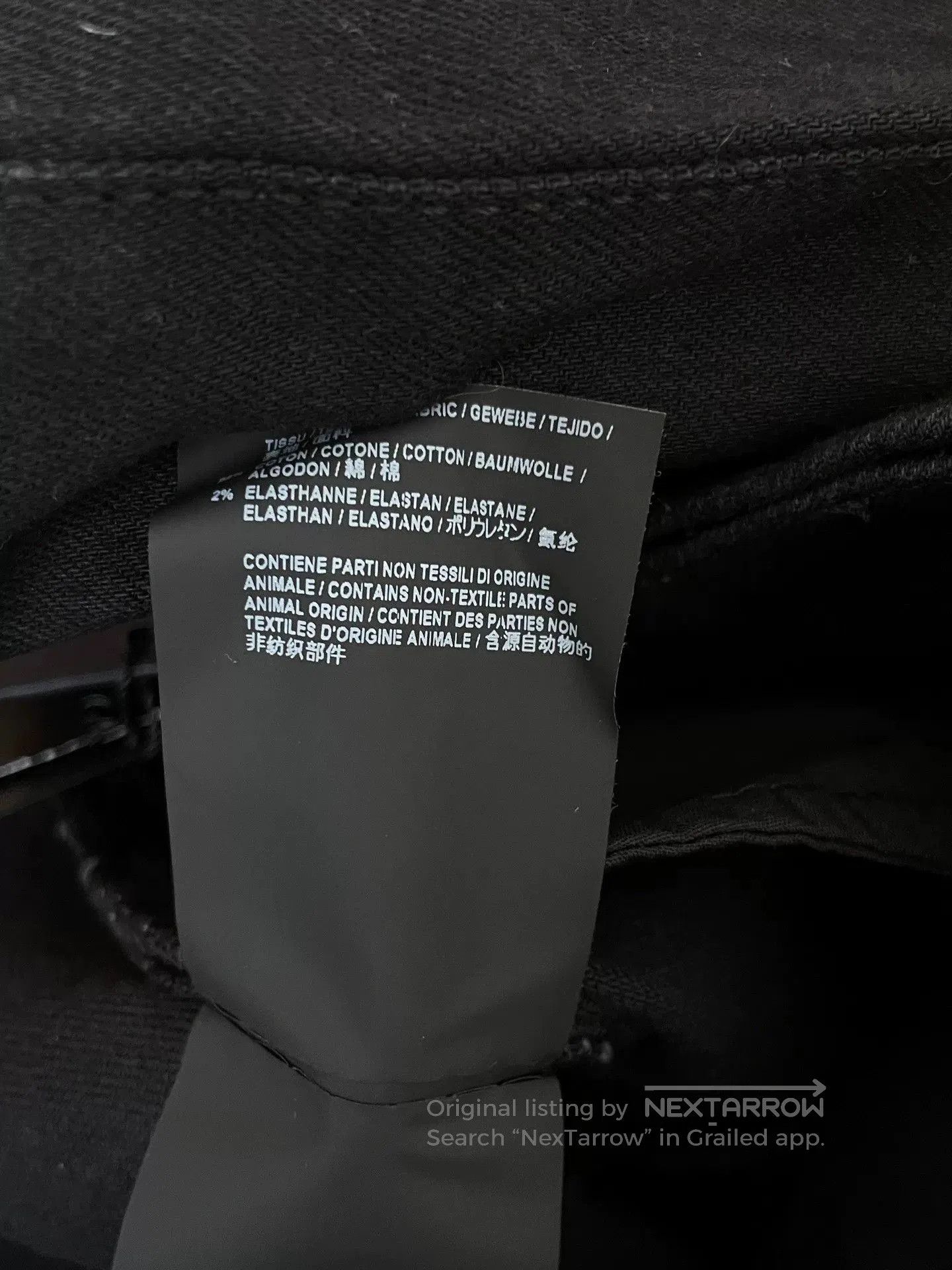 Saint Laurent Paris Saint Laurent D02 Black Jeans. Size US 31 - 6 Thumbnail