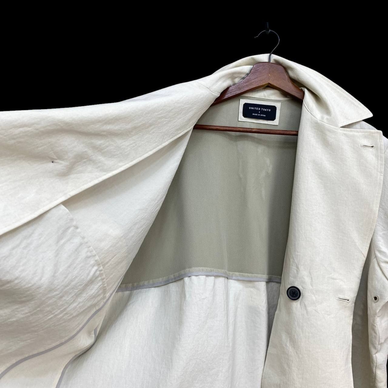 Japanese Brand Spider Baggy United Tokyo Asymmetrical Minimalist Jacket Size US S / EU 44-46 / 1 - 7 Thumbnail