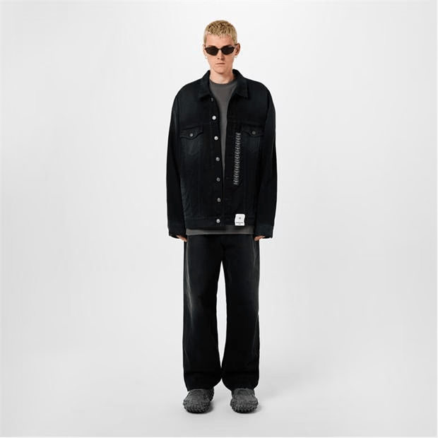 Balenciaga Denim Size Sticker Baggy Trousers Size US 32 / EU 48 - 4 Thumbnail