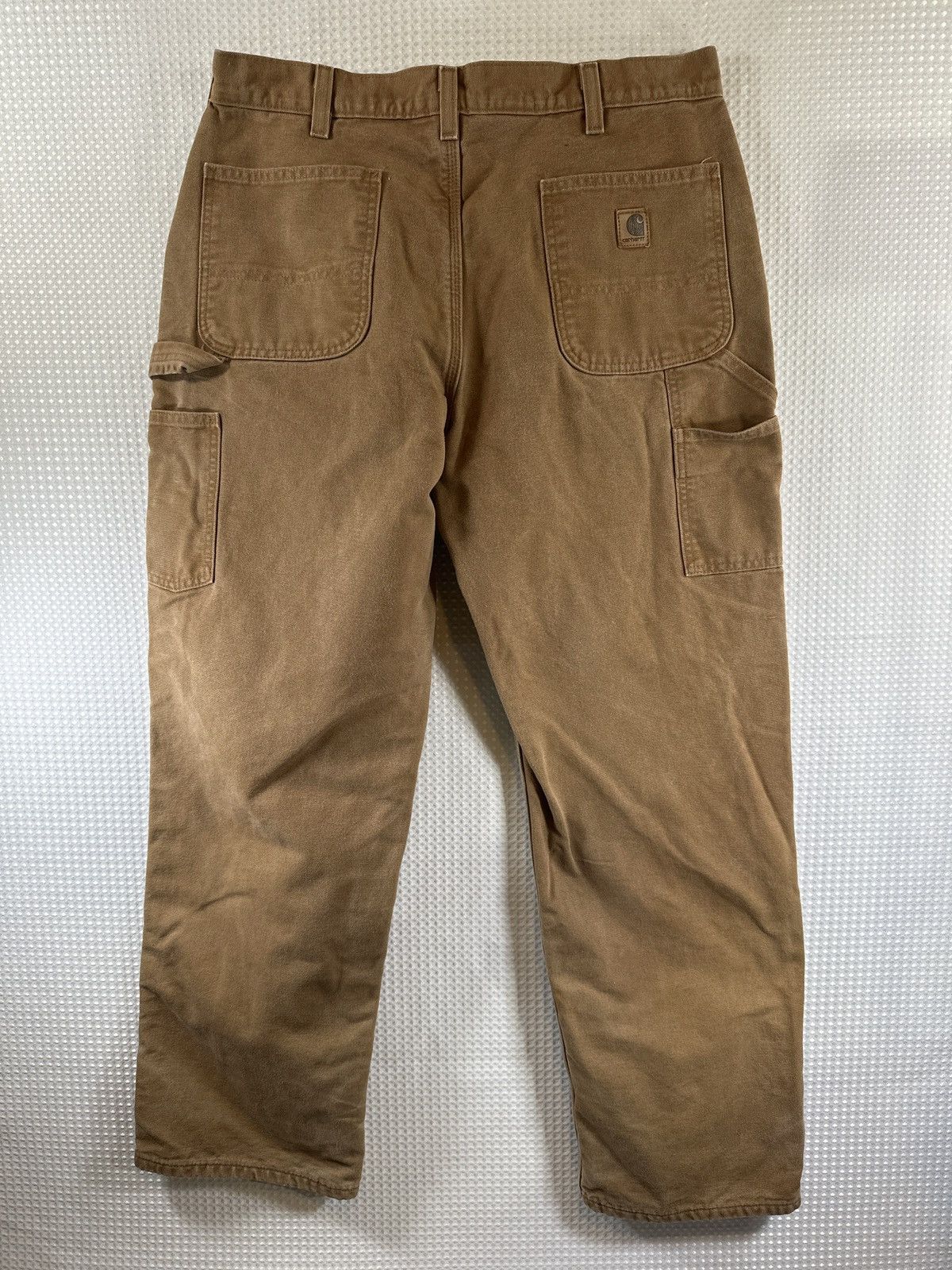 Carhartt CARHARTT LOOSE STRAIGHT WASHED DUCK LINED DUNGAREE Size US 36 / EU 52 - 6 Thumbnail