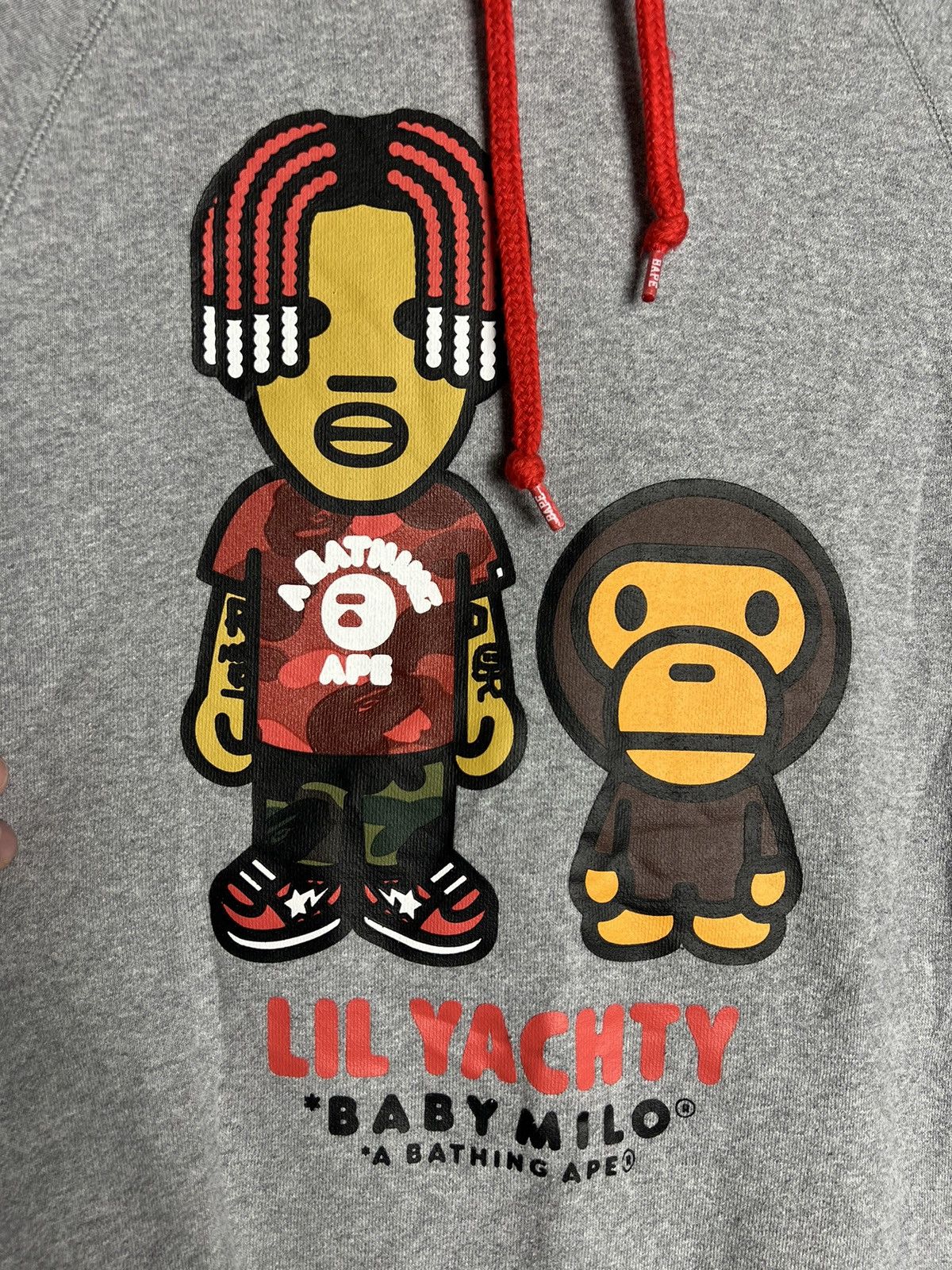 Bape × Lil Yachty Bape x Lil Yachty Baby Milo Pullover Hoodie Size US S / EU 44-46 / 1 - 3 Thumbnail