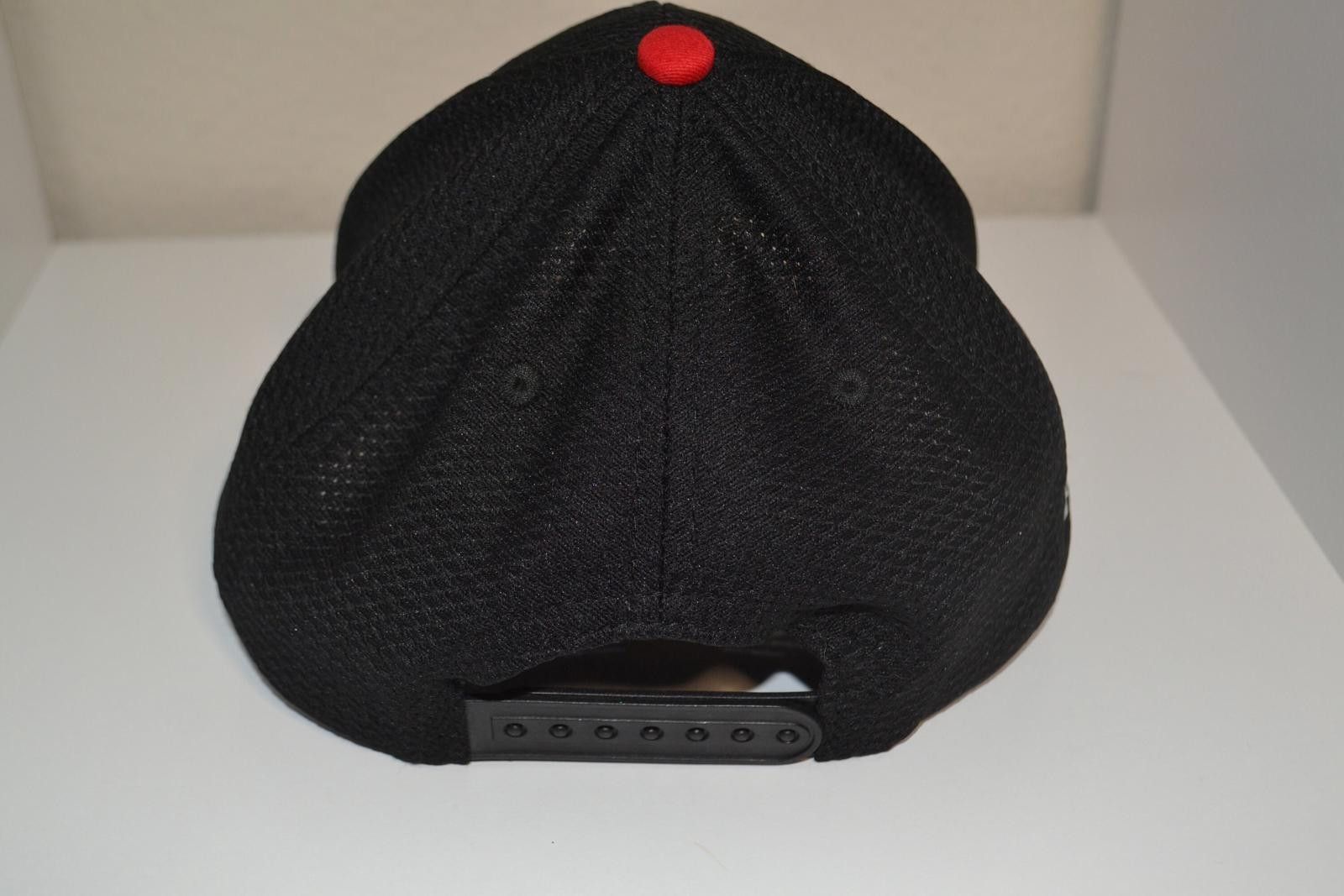The Unbranded Brand Chicago Bulls Black and Red Baseball Cap Size ONE SIZE - 4 Thumbnail