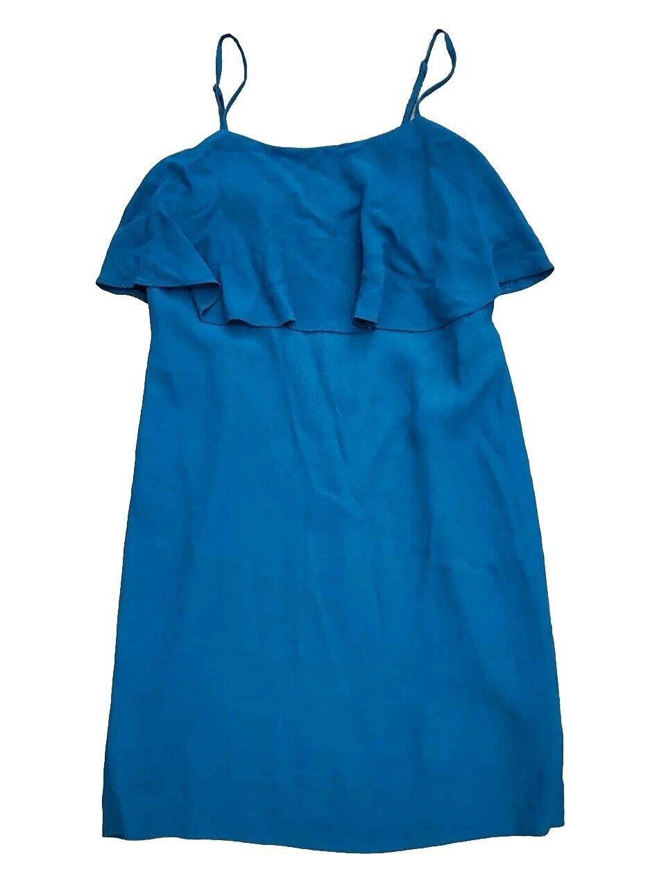 J.Crew J Crew Dress Size 0 Blue Aqua NWT summer Sheath Blouson Size XS / US 0-2 / IT 36-38 - 1 Thumbnail
