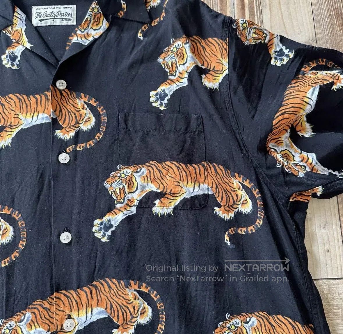 Wacko Maria Wacko Maria tiger print shirt wxx. Size US XL / EU 56 / 4 - 4 Thumbnail