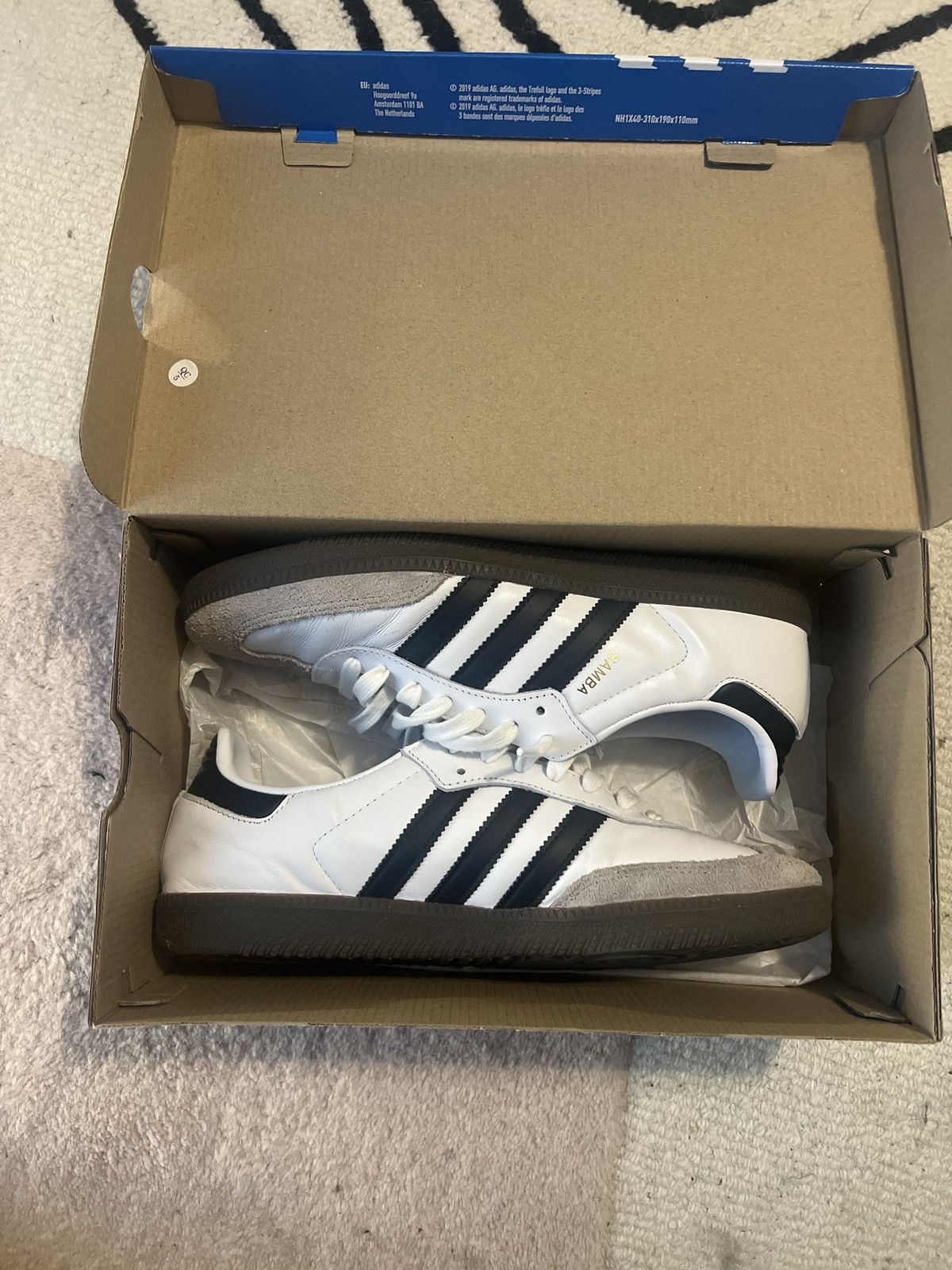 adidas gazelle silver green womens adidas Samba OG 'White Black' 5 main image 1
