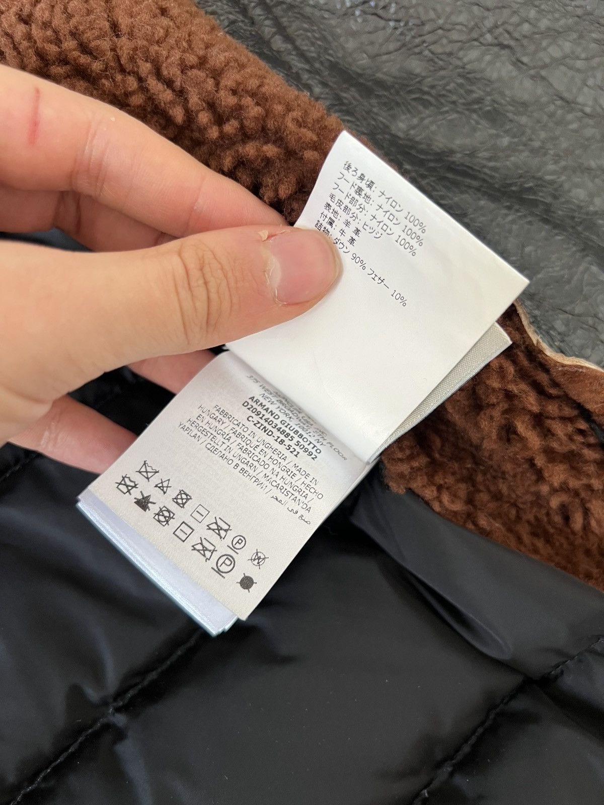 Moncler Real Leather and fur armand giubbotto Size US M / EU 48-50 / 2 - 9 Thumbnail