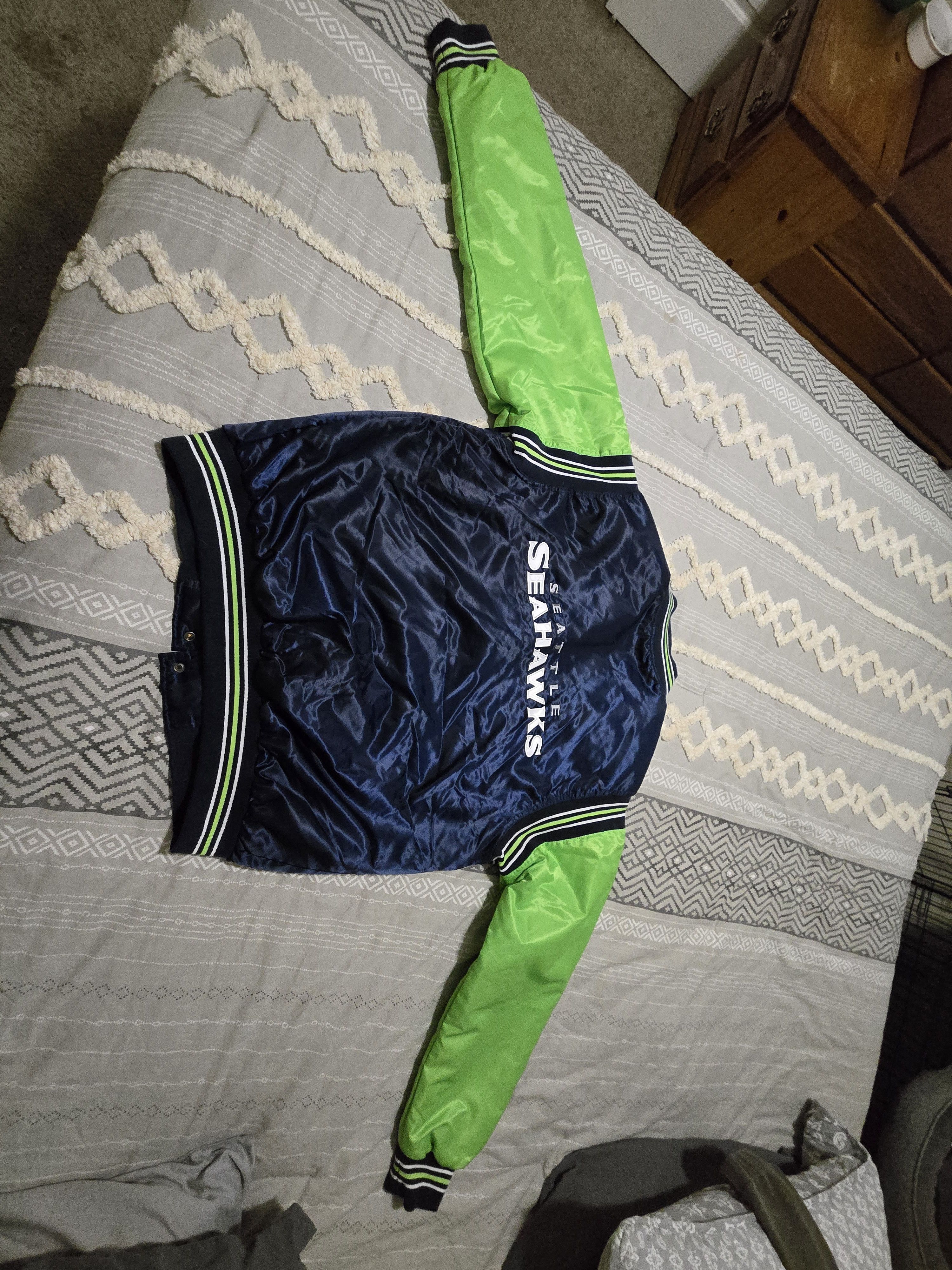 Starter Seattle seahawks starter jacket Size US XL / EU 56 / 4 - 2 Thumbnail