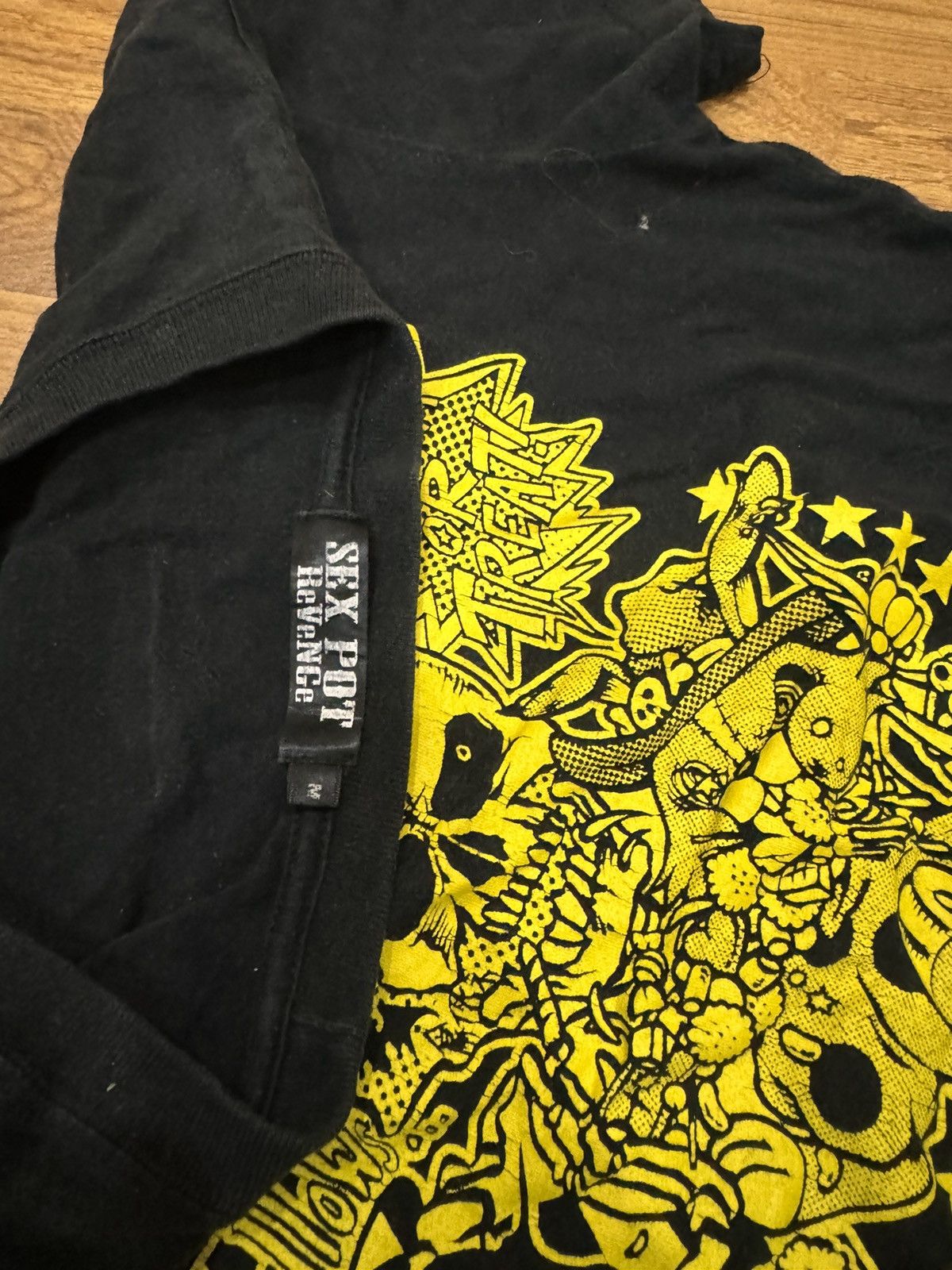 Japanese Brand SEX POT REVENGE HELL SHIRT Size US S / EU 44-46 / 1 - 6 Thumbnail