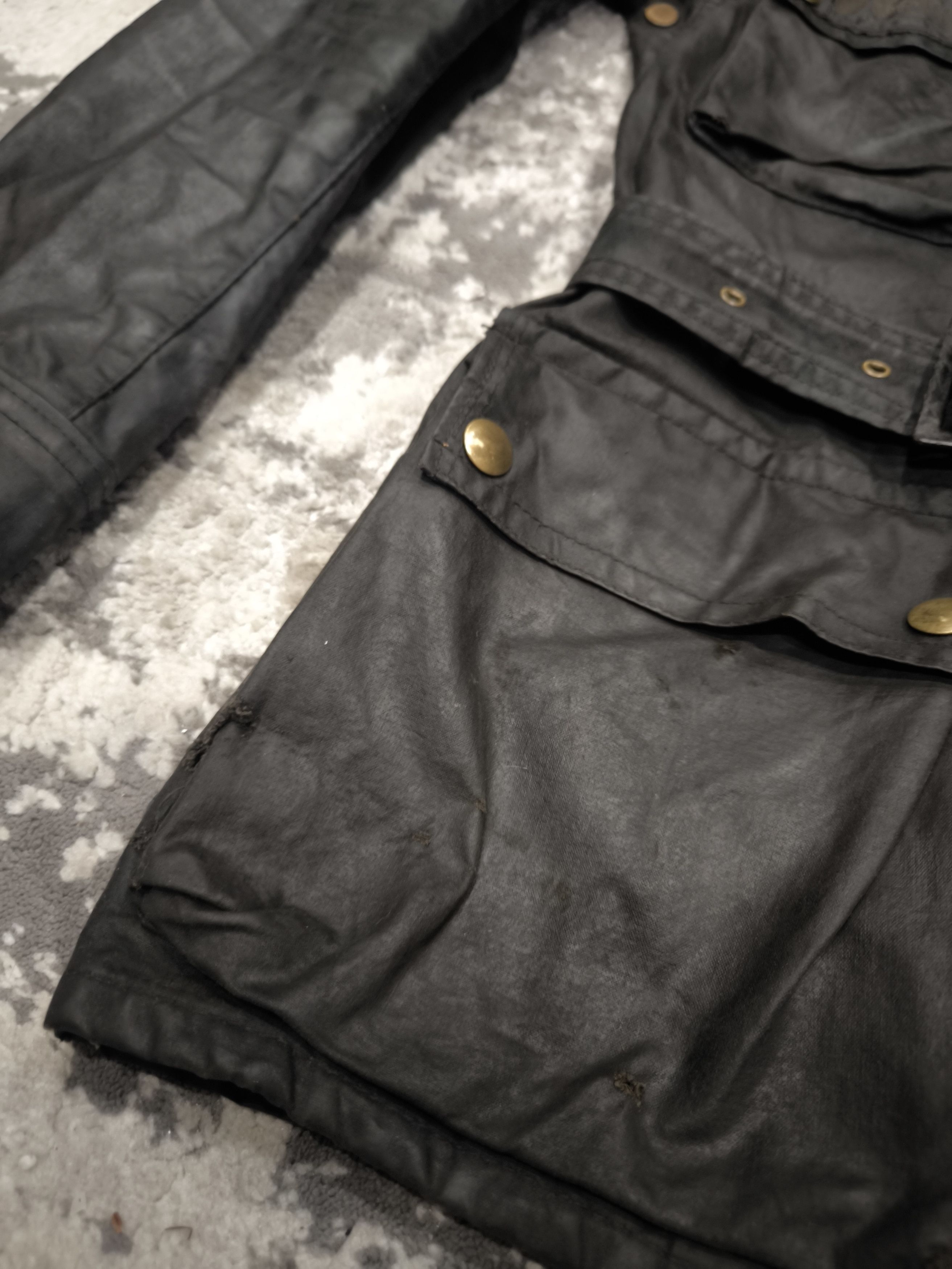 Belstaff Women's 70s Belstaff Trialmaster Wax Motorcycle Jacket Size M / US 6-8 / IT 42-44 - 6 Thumbnail