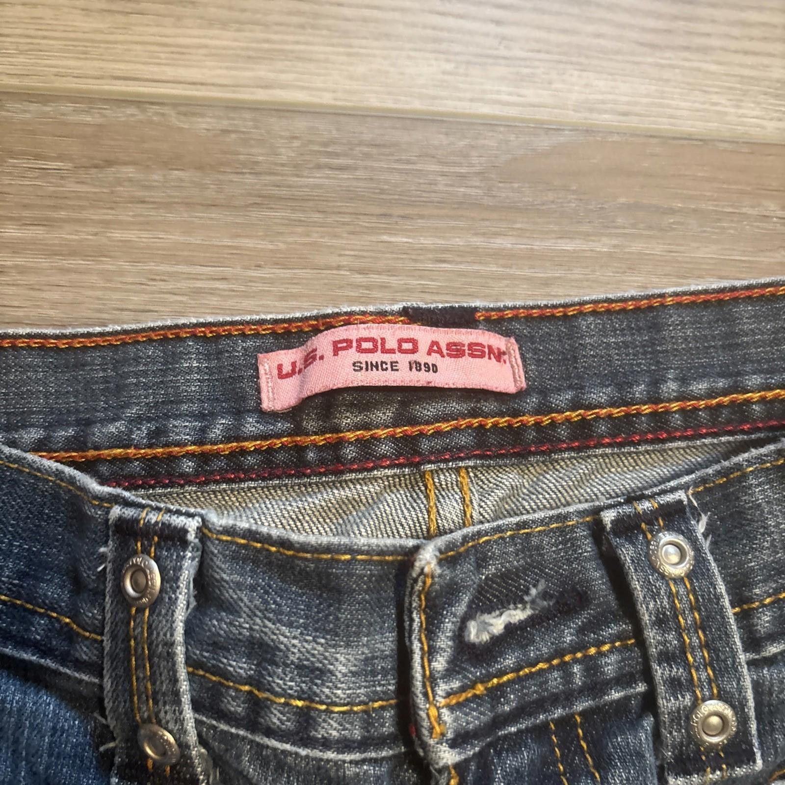 U.S. Polo Assn. US Polo Assn Signature Straight Vintage Jeans Womens Size 12 Size 34" / US 12 / IT 48 - 3 Thumbnail