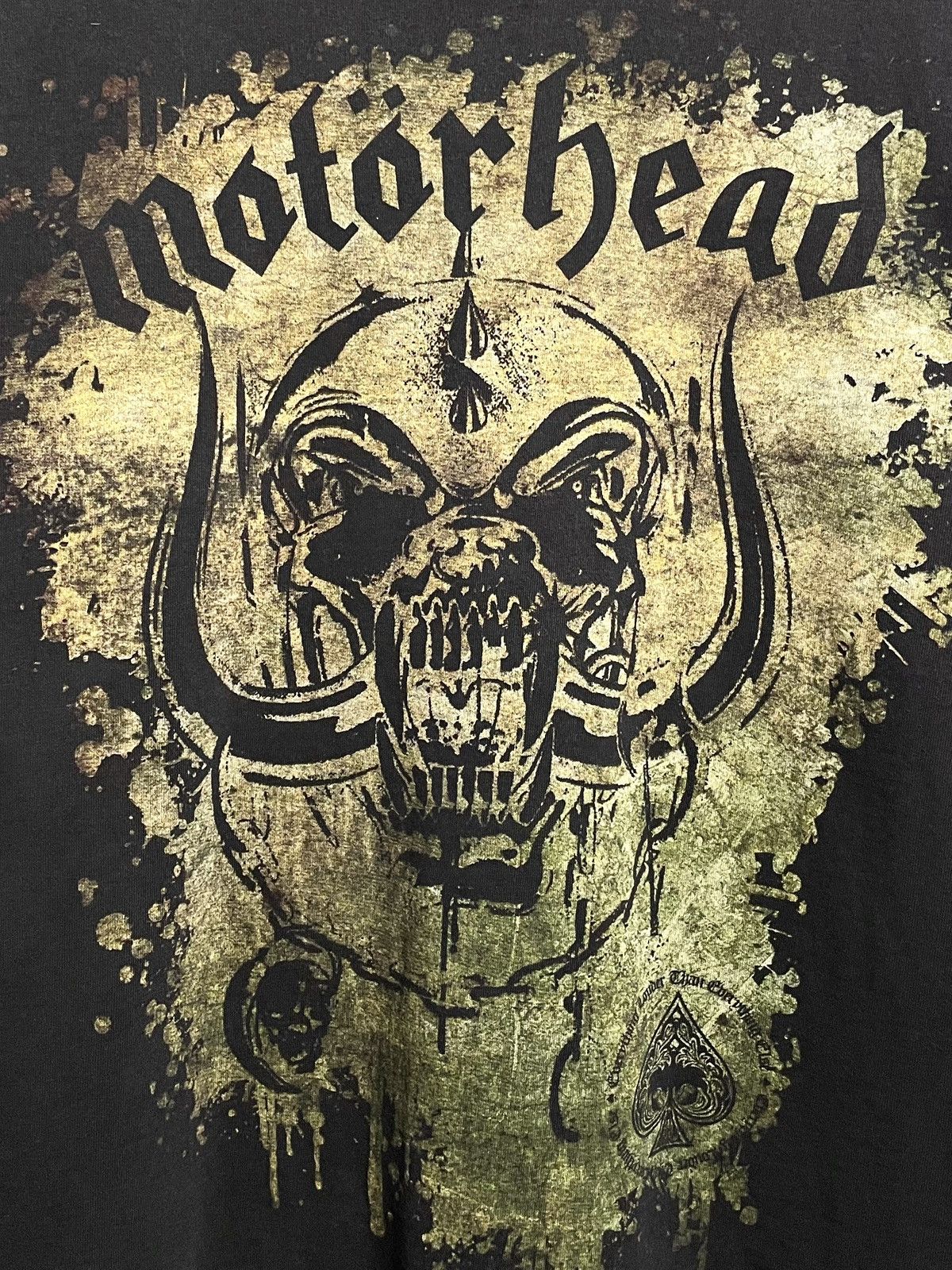 Band Tees Vintage Y2K Motorhead England Rock Metal Band T-Shirt Faded Size US L / EU 52-54 / 3 - 4 Thumbnail