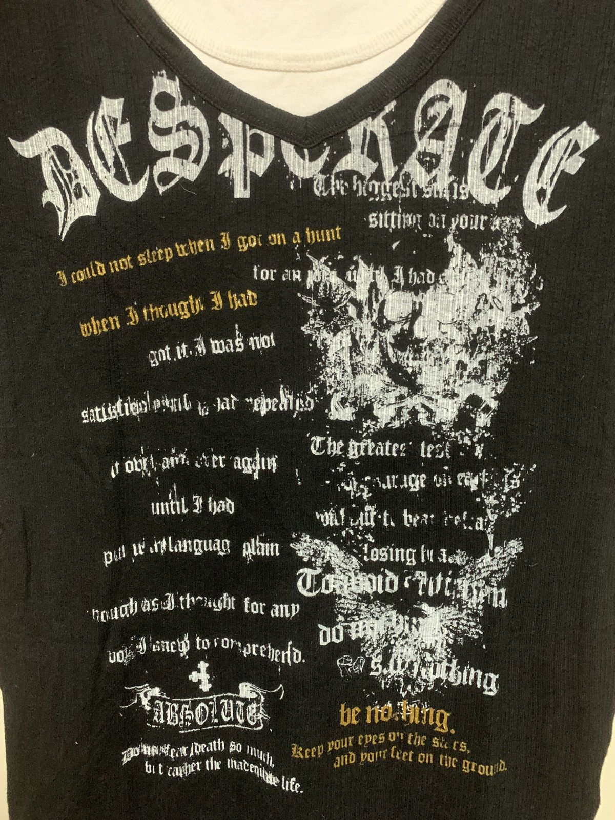 Hysteric Glamour × Undercover Japanese Strange Heaven Poem LGB Style Tee Shirt Size US L / EU 52-54 / 3 - 5 Thumbnail