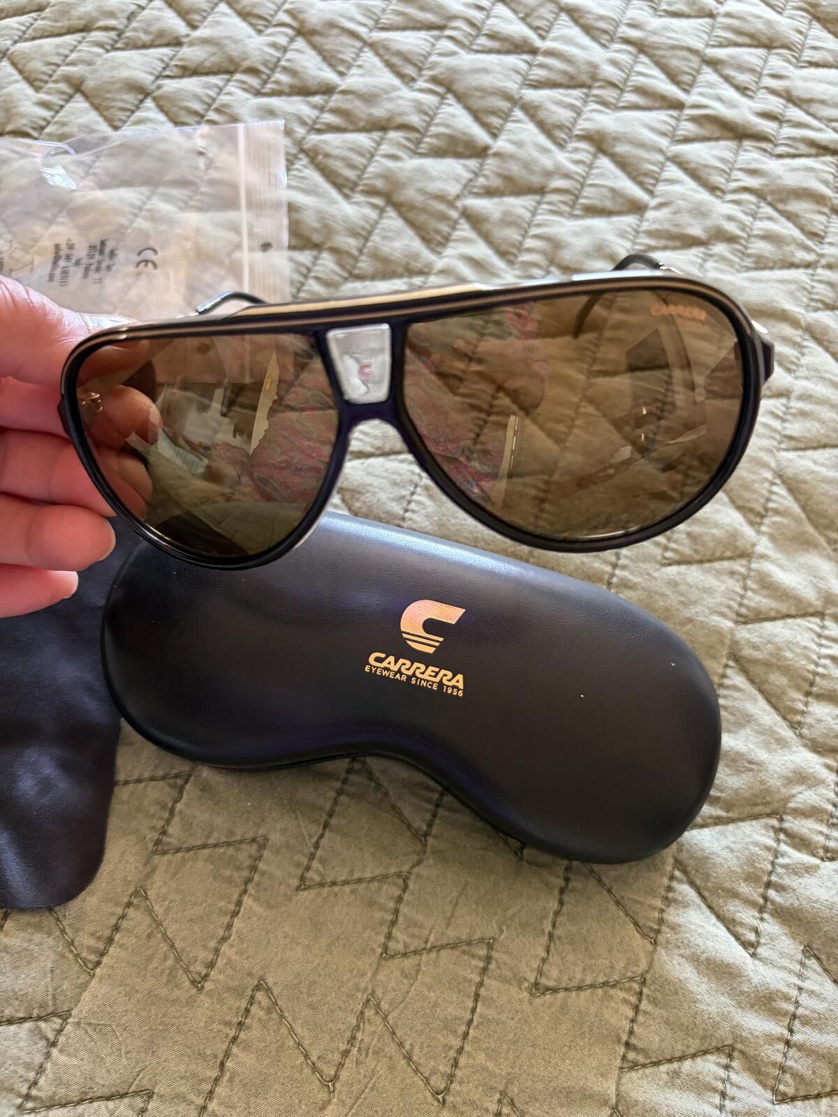 Carrera New Carrera 1050S Pilot sunglasses Size ONE SIZE - 10 Thumbnail
