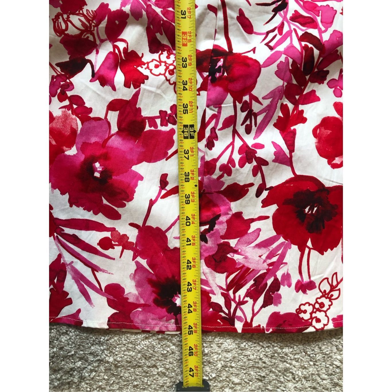 Other Premier Amour Women’s Mid Pink floral Patterned Sleeveless T Size L / US 10 / IT 46 - 5 Thumbnail
