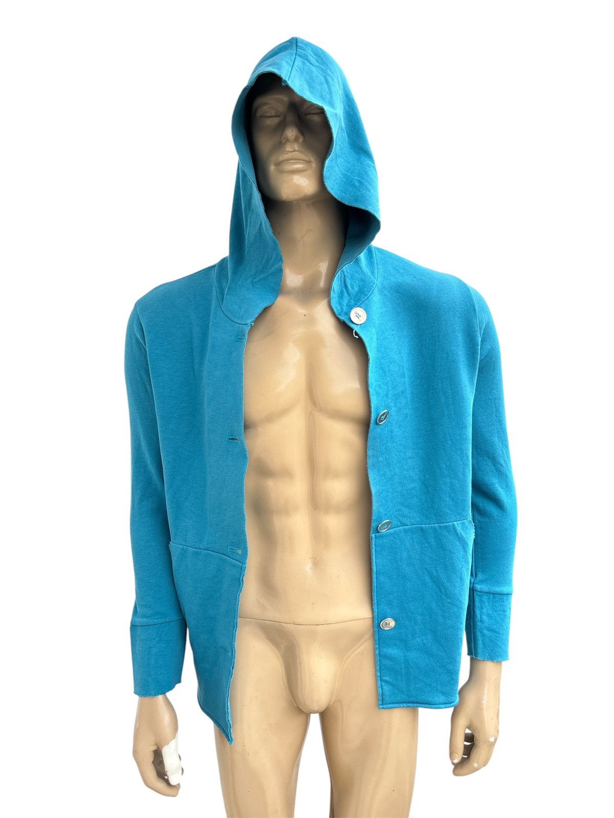 Maison Margiela SS16 Oversized Button Up Hoodie Size US M / EU 48-50 / 2 - 1 Thumbnail