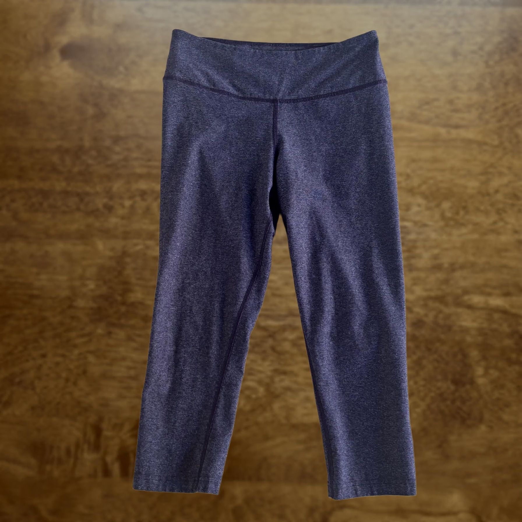 Nike Nike Leggings Womens M Purple Dri-FIT Capri Running Yoga Stretch Athletic Size 32" / US 10 / IT 46 - 1 Thumbnail