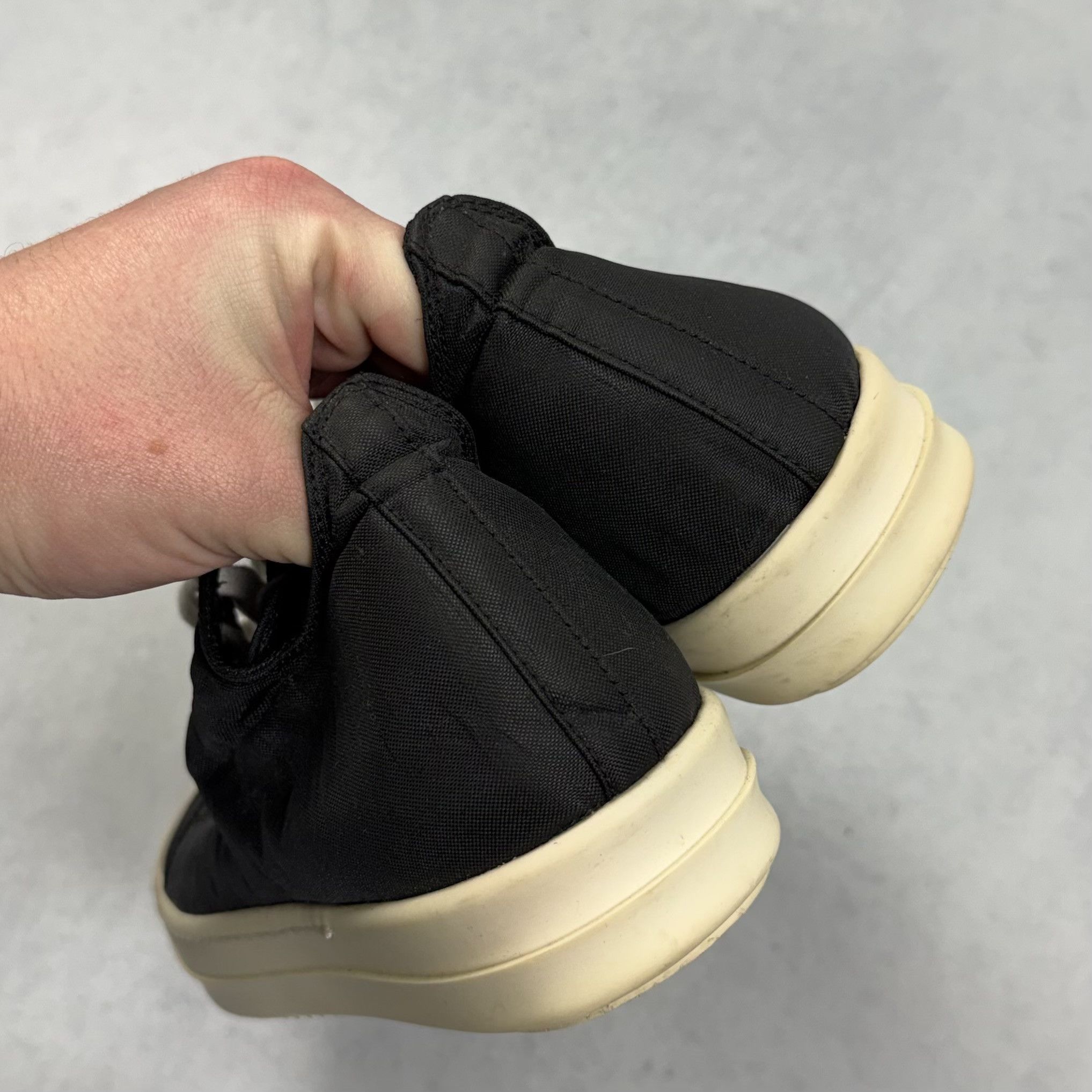 Rick Owens RICK OWENS DRKSHDW BLACK LOW TOP SNEAKERS SHOES US7 / EU40 Size US 7 / EU 40 - 10 Thumbnail