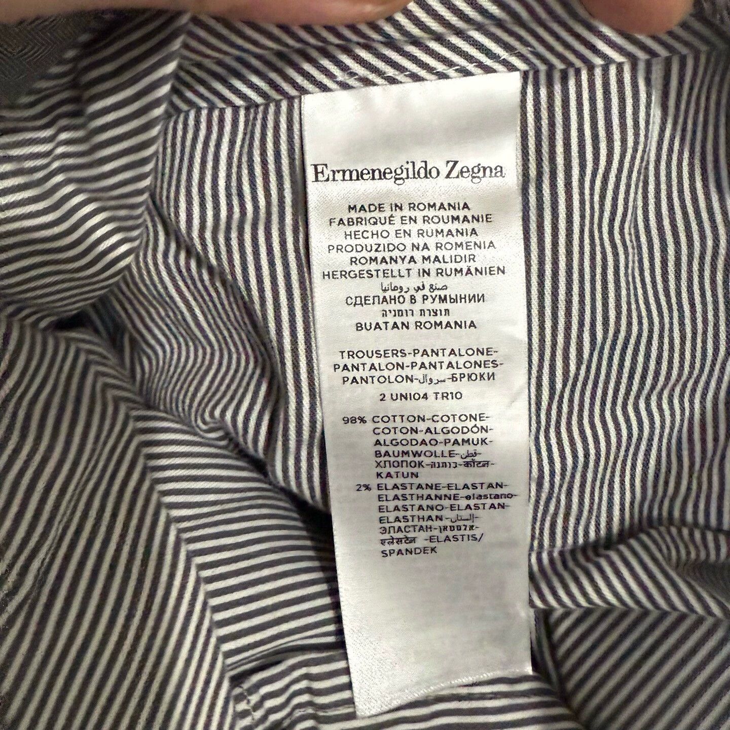 Ermenegildo Zegna Zegna casual chinos 50 95% new Size US 34 / EU 50 - 4 Thumbnail