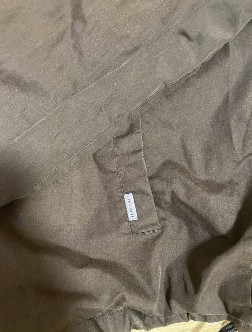 Carhartt × Vintage Vintage Carhartt distressed faded drill y2k brown jacket Size US XL / EU 56 / 4 - 7 Thumbnail