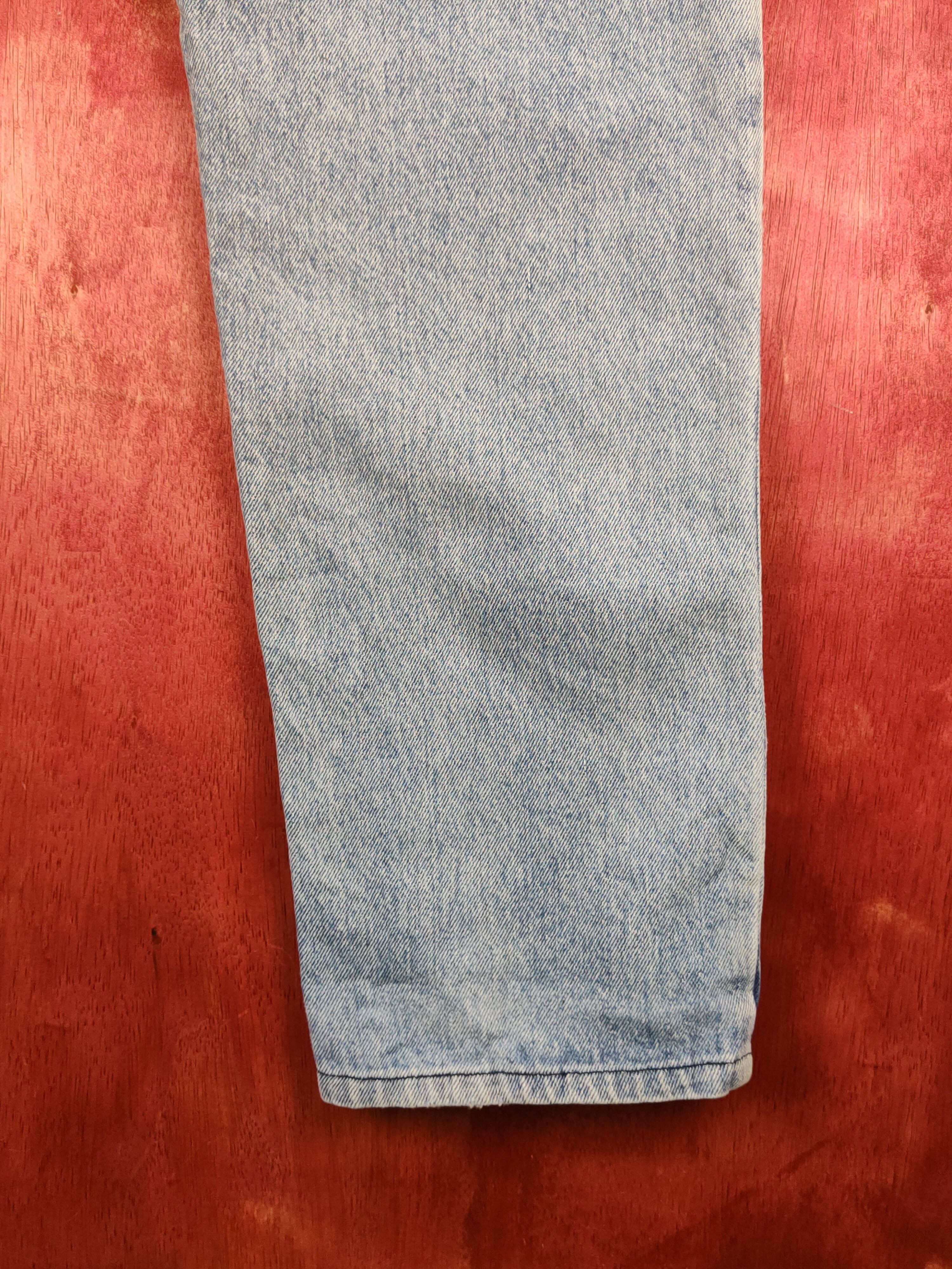 Vintage 18v18 Blue italy vintage Distressed Ripped Jeans #S1628 Size US 29 - 14 Thumbnail